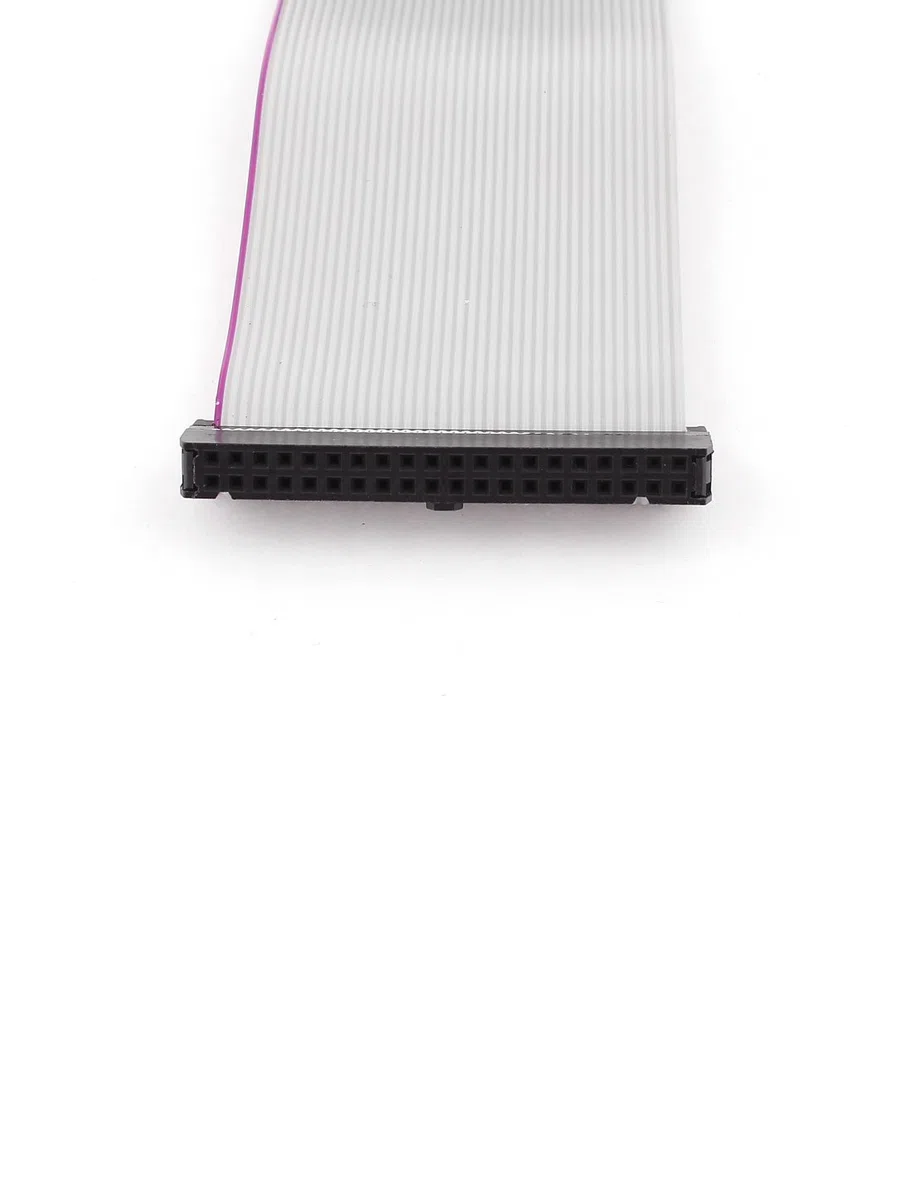 sourcingmap 2 pezzi FC40P 40 pin DIY IDC presa a nastro piatto cavo 10 cm