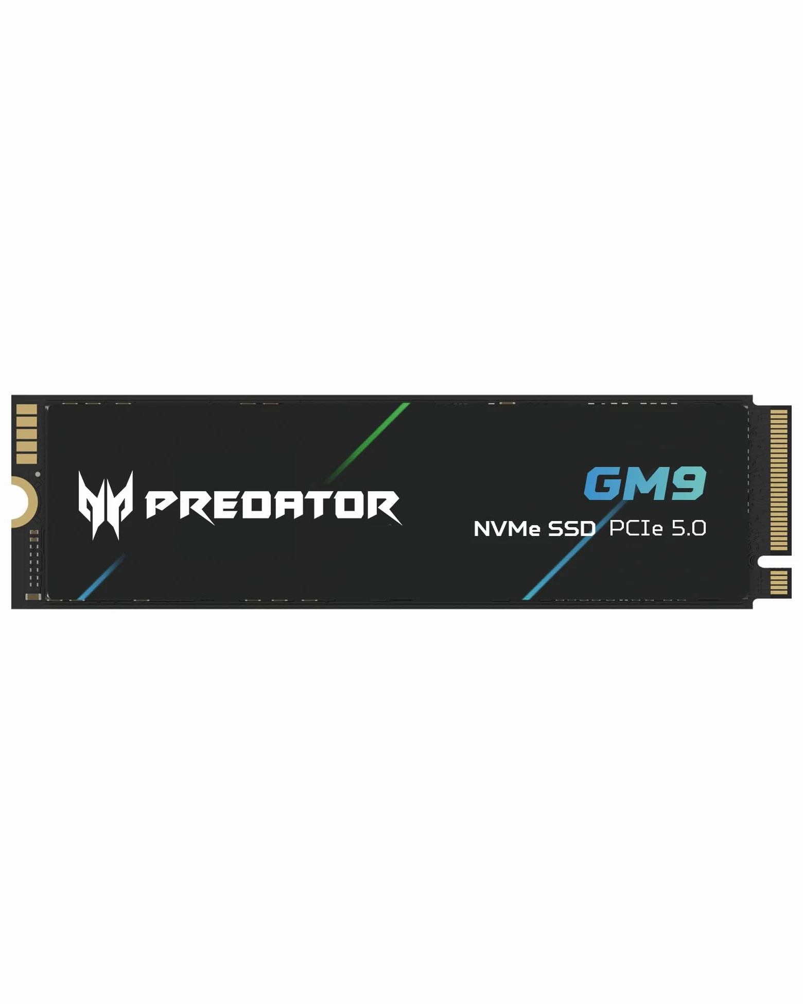 Acer Predator GM9 M.2 NVMe SSD 1TB PCIe 5.0 – Velocità di lettura fino a 14500 MB/s – Disco interno Gen5 per uso professionale – Alimentazione per il gioco compatibile con PC e laptop.