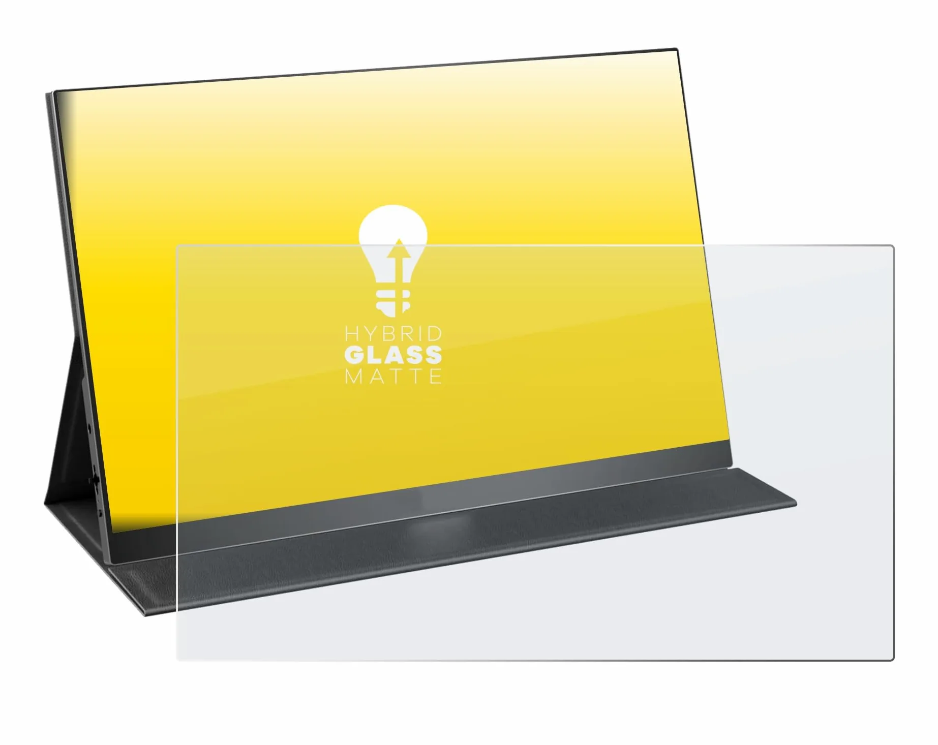upscreen Pellicola Vetro per Yodoit PTM17 17.3" | , Opaca Protezione Schermo Made in Germany, Anti-Riflesso 9H Durezza Hybrid Glass Antigraffio