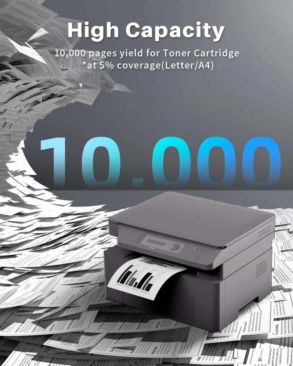 INK4U DR1050 Tamburo Compatibile con Brother DR1050 Tamburo per Brother HL-1110 HL-1112 HL-1210W HL-1212W MFC-1810 MFC-1815 MFC-1910W MFC-1915W DCP-1510 DCP-1512 DCP-1610W DCP-1612W Drum DR 1050