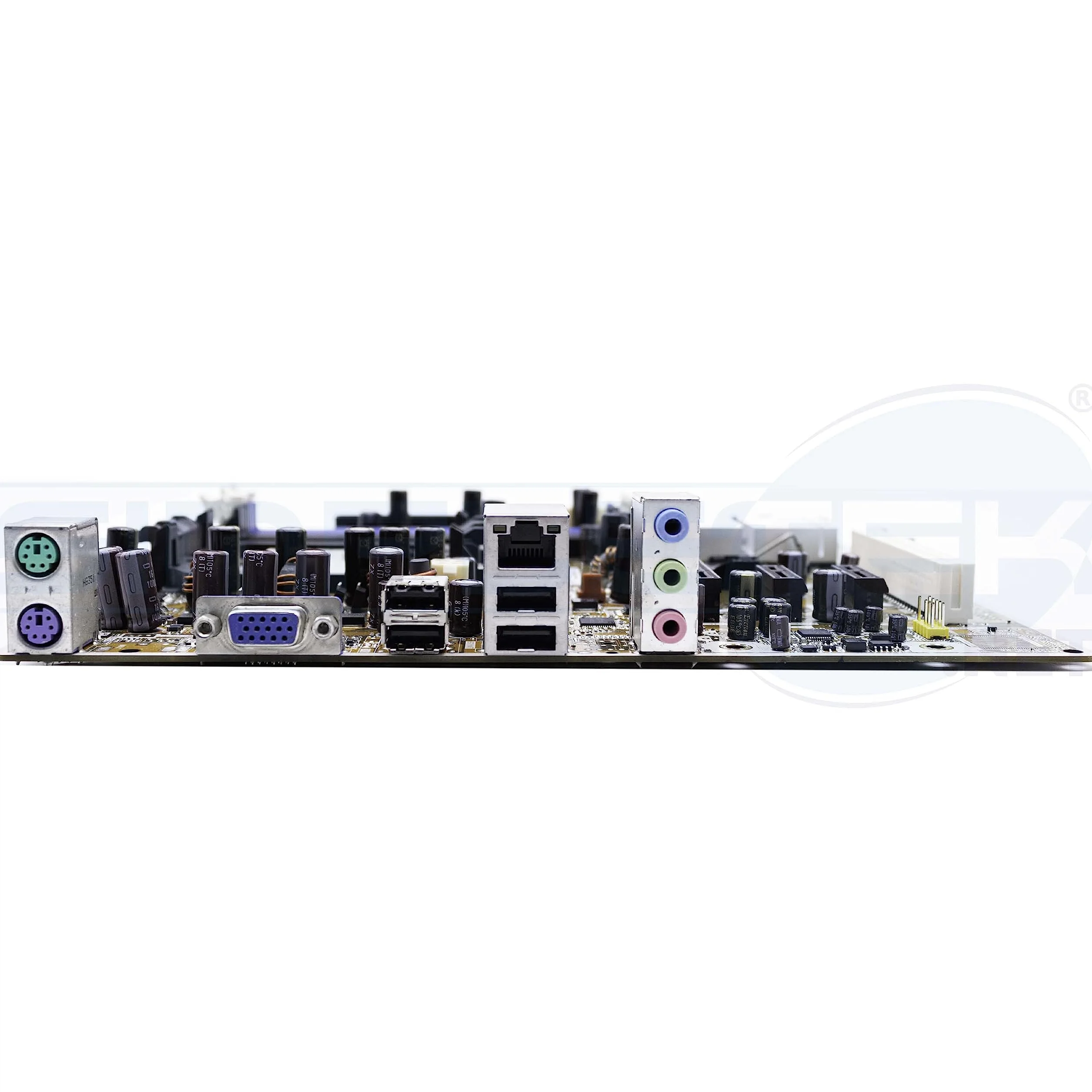 SIMPLETEK – Scheda Madre Micro-ATX con Mascherina | DDR2 PCIe | VGA USB | Chipset Phenom 2 Athlon 64 (Ricondizionato)