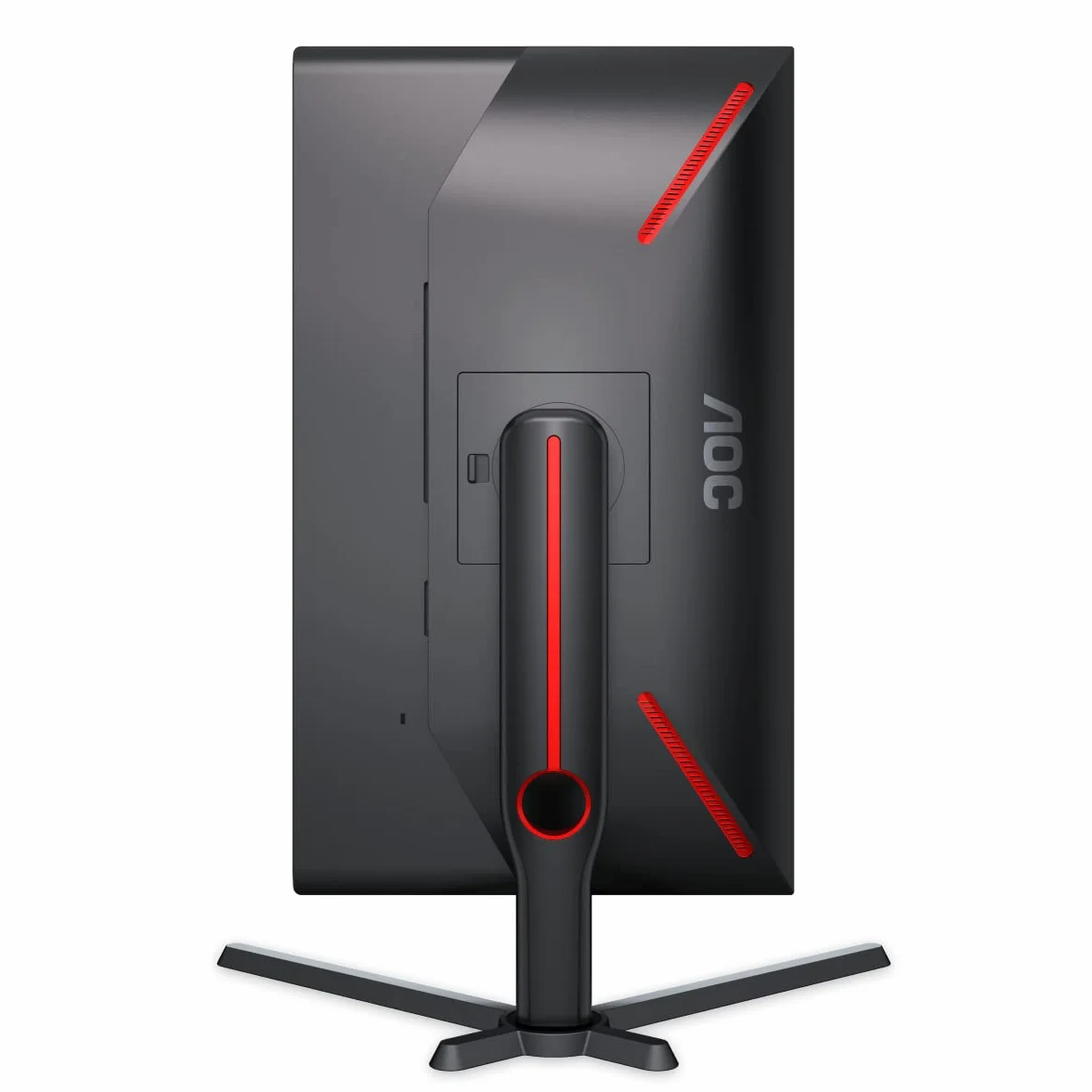 AOC Gaming 25G3ZM/BK - Monitor FHD da 24,5" 240 Hz, MPRT da 0,5 ms, FreeSync Premium (1920x1080, HDMI 2.0 x 2, DisplayPort 1.2 x 1, Uscita cuffie (3,5 mm)) nero/rosso