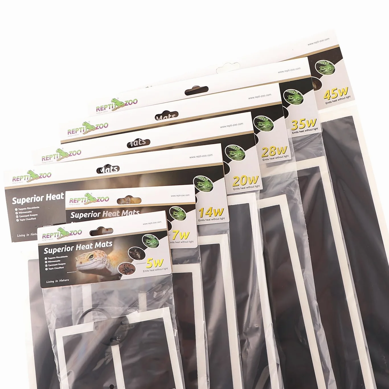 ReptiZoo SHM28 - Tappetino riscaldante per Sistema Rack, 28 W