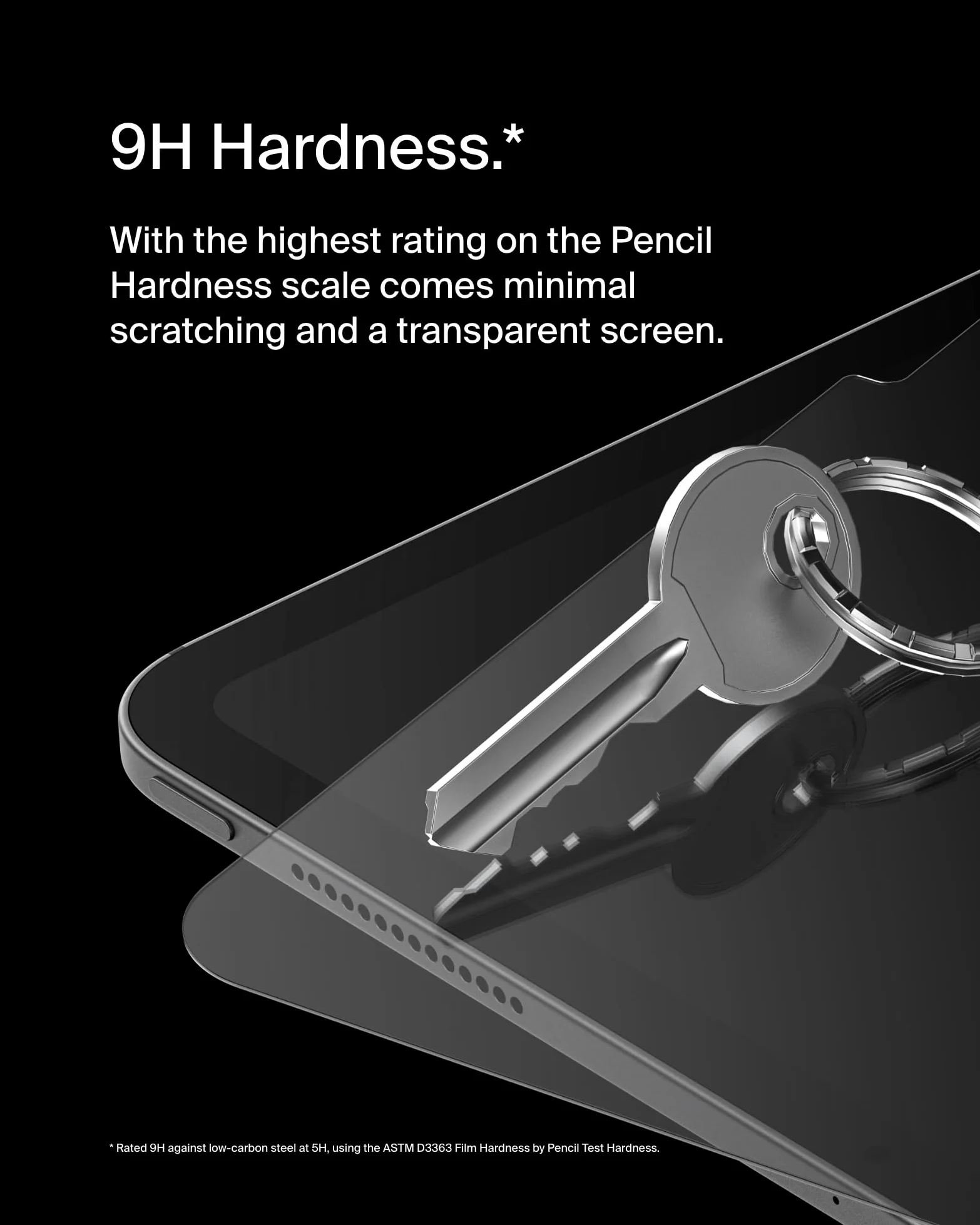 Belkin ScreenForce - Pellicola proteggi schermo in vetro temperato per Apple iPad Pro 13" di settima generazione, sottile, extra resistente, antigraffio, facile installazione, compatibile con custodia