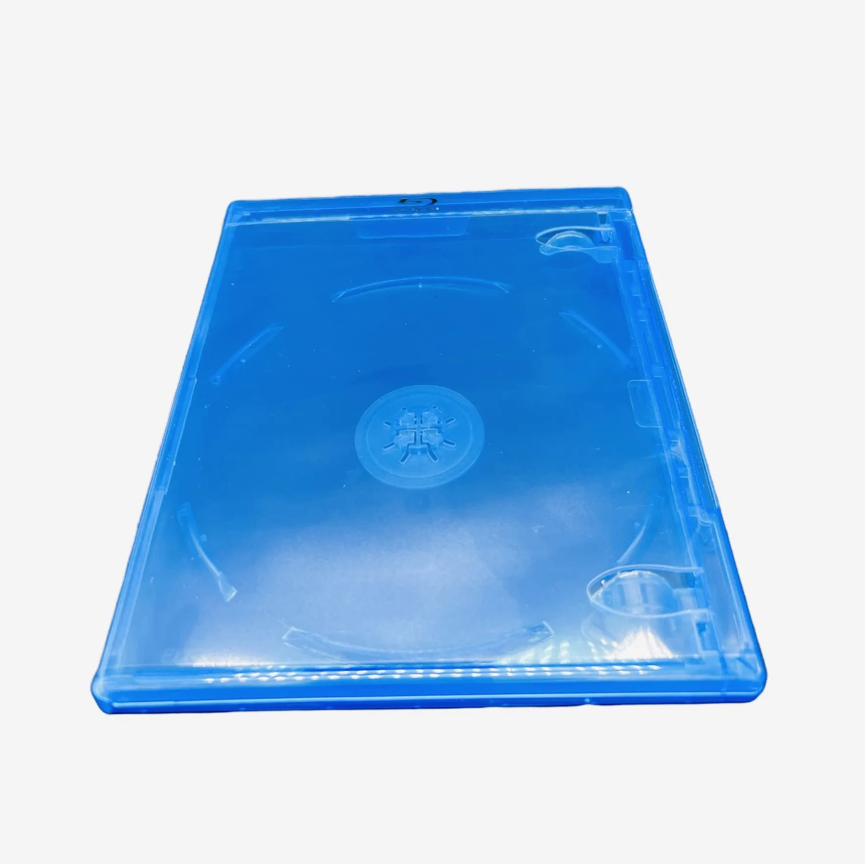 5 custodie singole per Blu-ray Viva Elite, custodia per dischi Blu-ray da 11 mm con custodia trasparente per opere d'arte, plastica resistente in polipropilene, hub sicuro a pulsante, custodia di