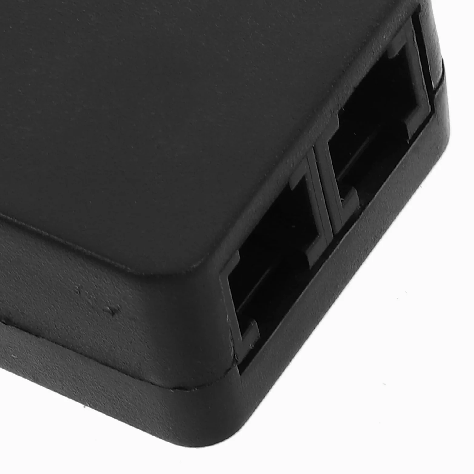 GALPADA Modem Fax USB Nero Doppia Porta USB in Abs, Connessione Dati Alta Velocità, per Spazi Ufficio Desktop e Rete Domestica