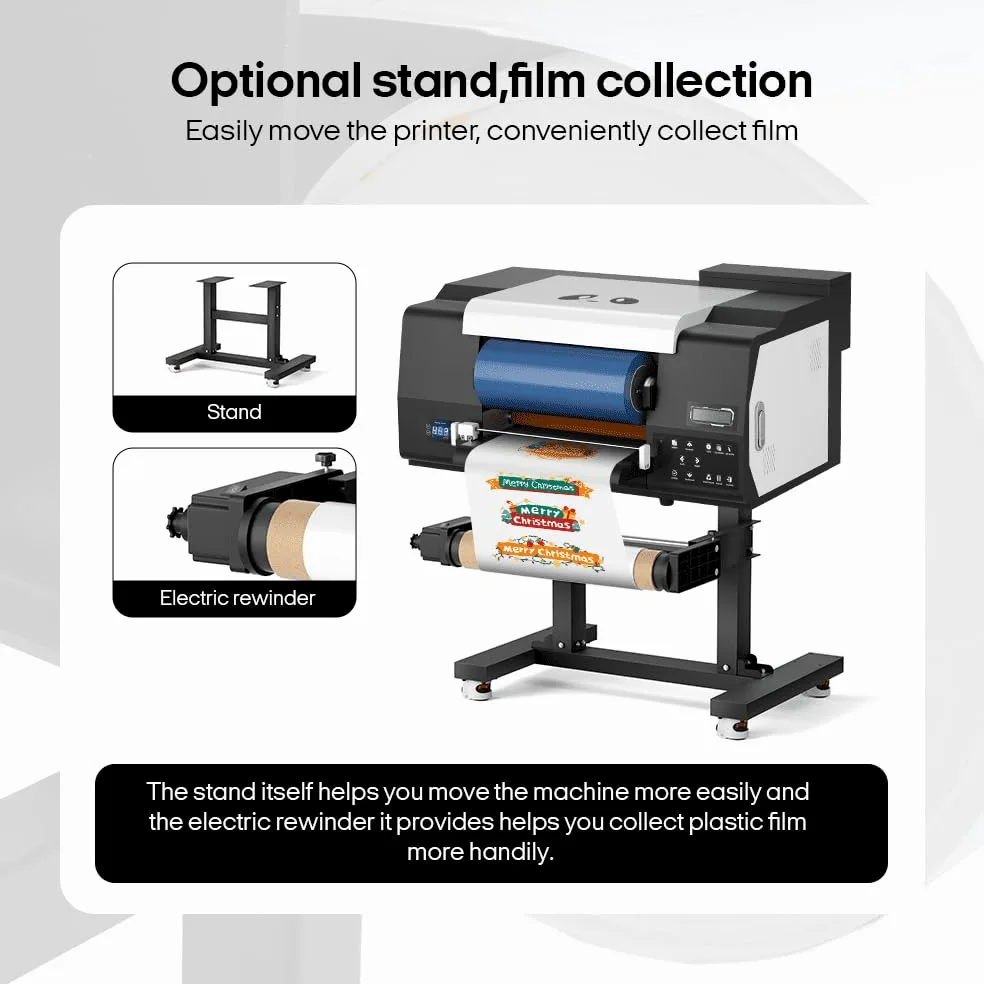 Procolored VF13Pro Stampante UV DTF 2 in 1 per Stampa e Laminazione di Adesivi, Doppia Testina XP600, Stampante UV Compatta per Trasferimenti su Tazze, Vetro, Metallo, Legno e Plastica