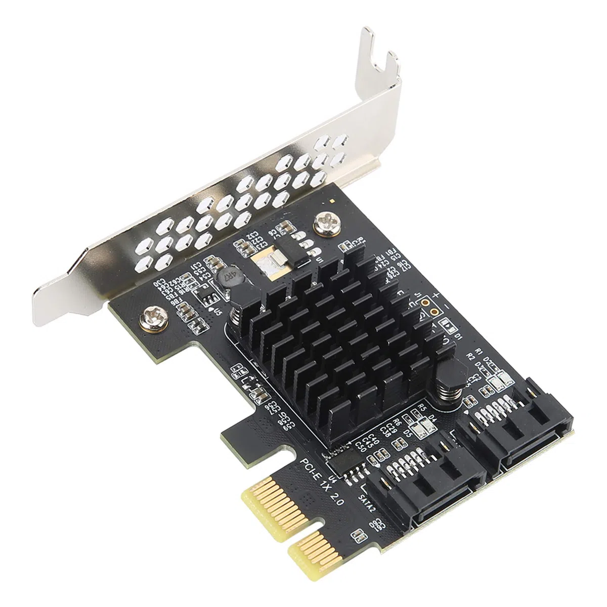 Akozon Connettore Mini SAS Sff 8087 X4, Scheda Controller SAS Sas2108 8 Porte Interne, Scheda Smart Array Deflettore Basso Cache Ddrii da 512 MB