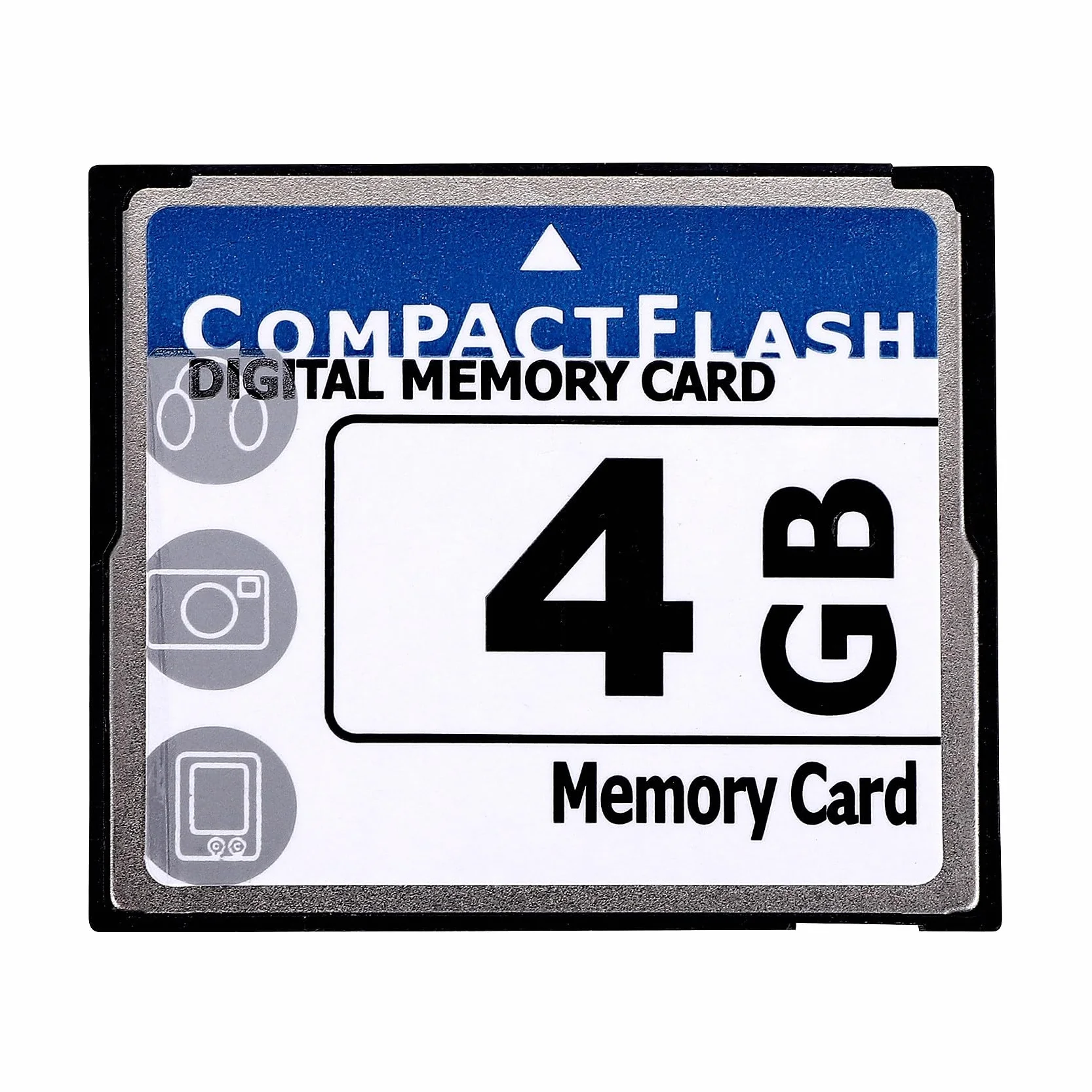 Scheda di memoria professionale 4 Gb Compact Flash (Whiteandblue)