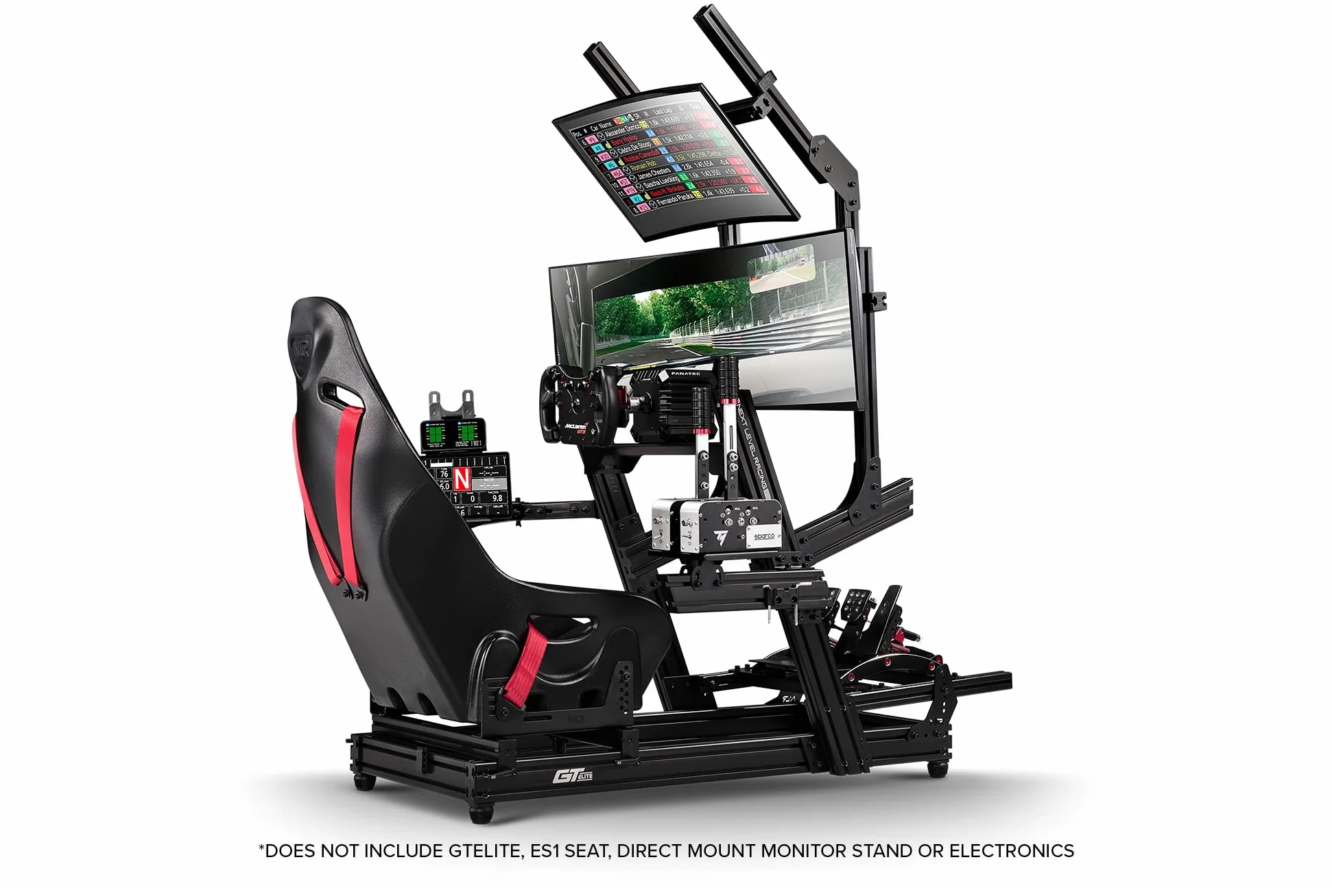 Next Level Racing GTElite Direct Mount Overhead Monitor Add-On- Black