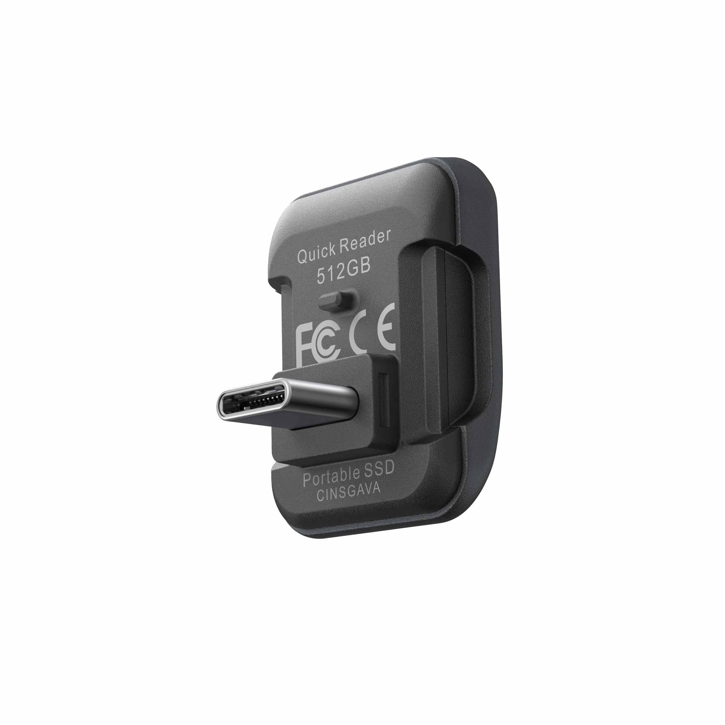 Insta360 SSD portatile Quick Reader 512 GB - Chiavetta USB-C esterna Ace Pro 2, X5, X4 Air, iPhone, Android e computer, sviluppata in collaborazione con Lexar per i creatori di contenuti
