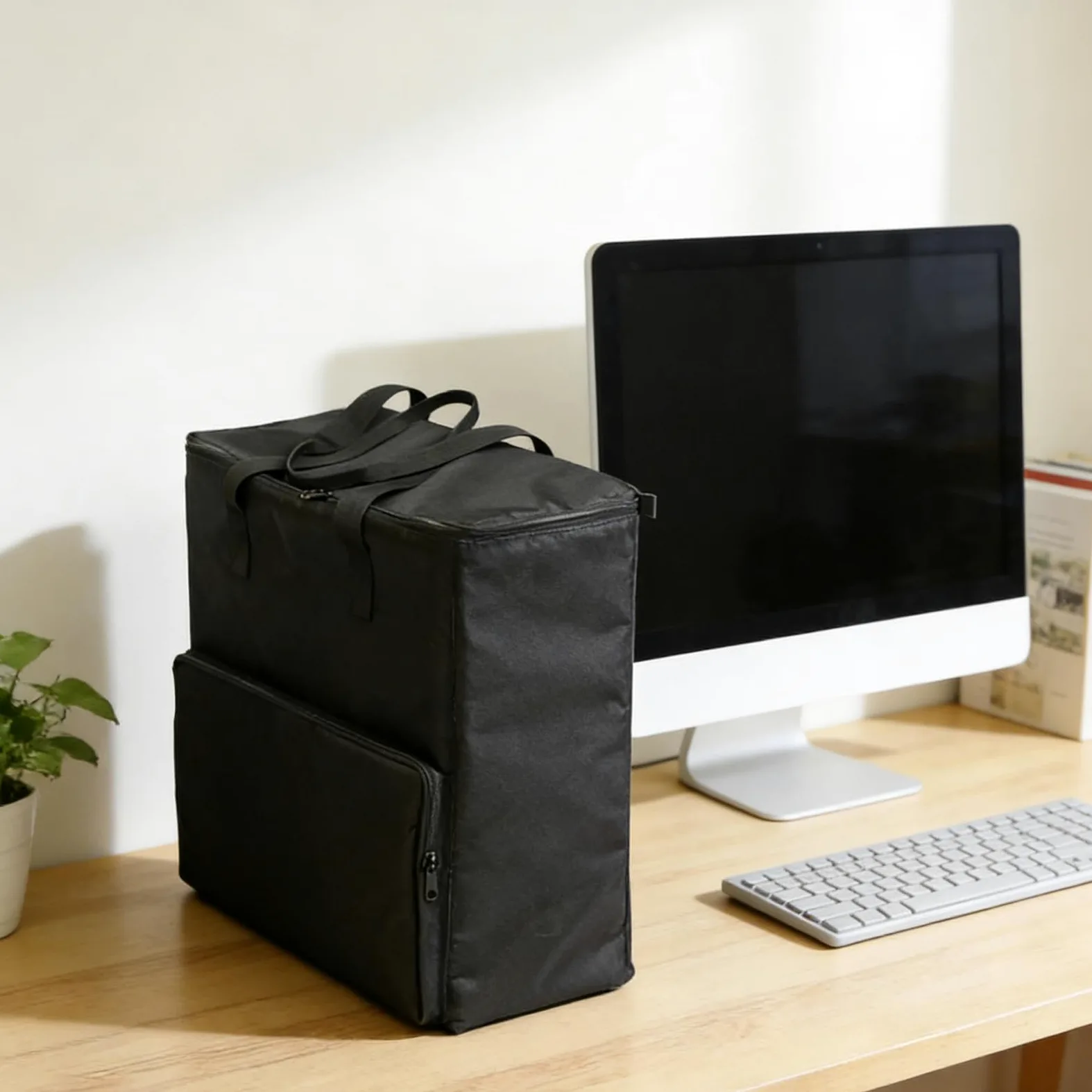 Custodia per Computer Desktop, Portatile, Resistente, in Movimento, con processore Principale, Accessori, Grande capacità