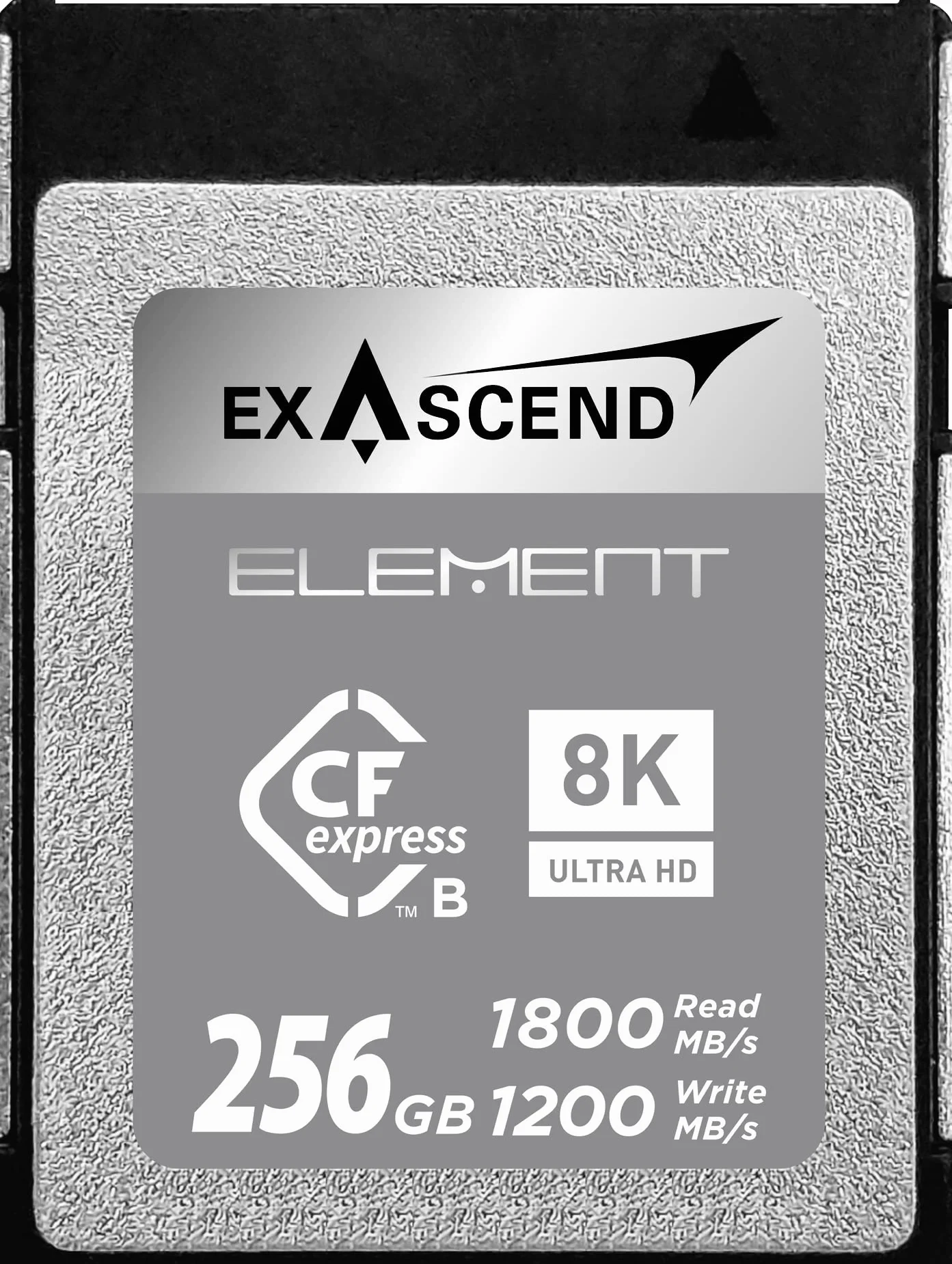 Exascend Element, CFexpress Type B, velocità di scrittura, 1.200 MB/s, velocità di lettura 1800 MB/s, per video RAW 8K per DSLR e videocamere di grado professionale, scrittura sostenuta 450 MB/s