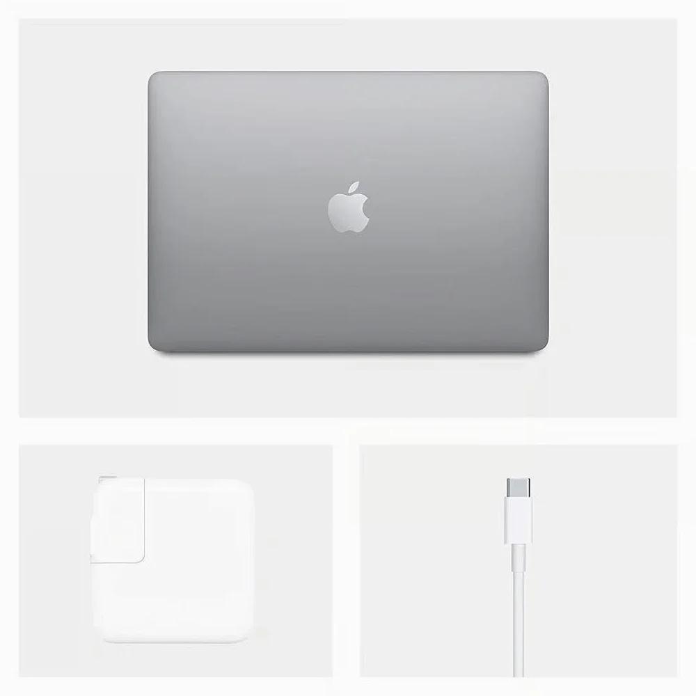 Apple MacBook Air 2020 con Intel Core i5 (13-pollici, 8GB di RAM, 512GB di Memoria SSD) QWERTY Italiano Grigio Siderale (Ricondizionato)