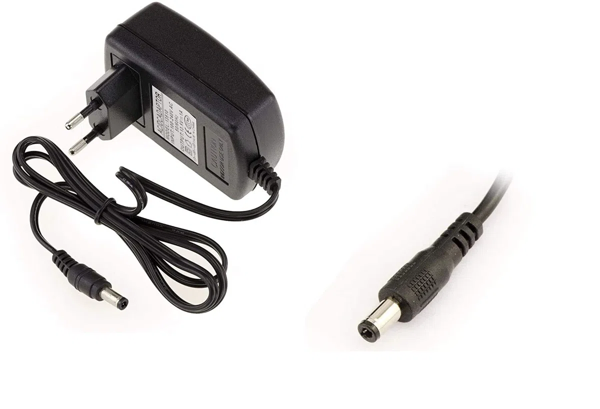 KALEA-INFORMATIQUE Alimentatore da 220V a 13,5V DC 1A con connettore da 2,5mm x 5,5mm (diametri interno/esterno)