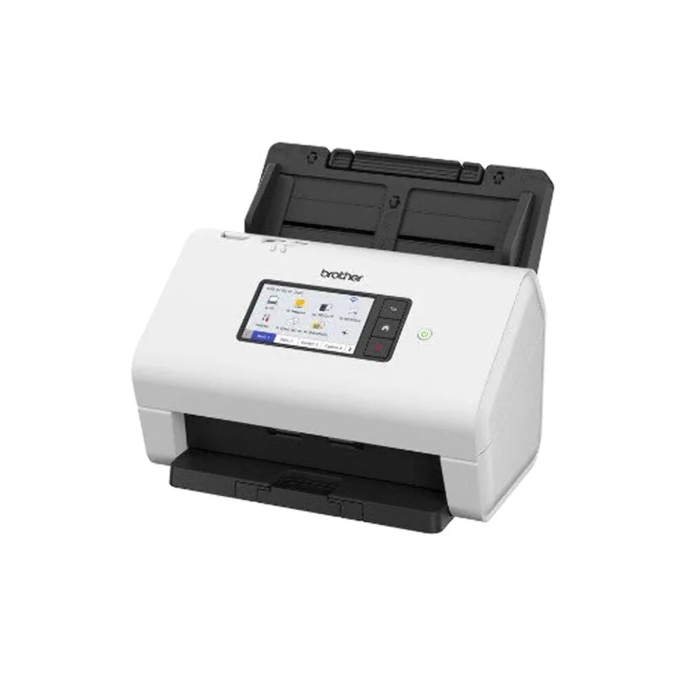 Brother ADS-4900W Scanner con ADF + alimentatore di fogli 600 x 600 DPI A4 Nero, Bianco (ADS-4900W 2-SIDED SCAN UP TO - 60PPM / 120IPM 100 SHEET ADF 100)
