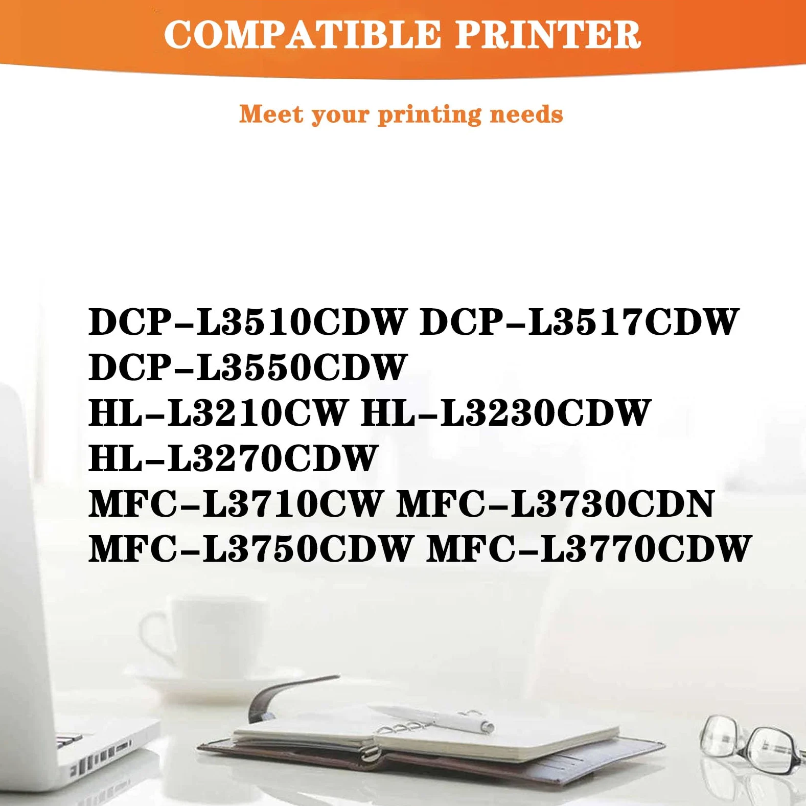 WT-223CL Contenitore Toner di Scarto Compatibile per Brother DCP-L3510CDW DCP-L3517CDW HL-L3210CW HL-L3230CDW MFC-L3710CW MFC-L3730CDN Stampante (rendimento 50.000 P 1Pack