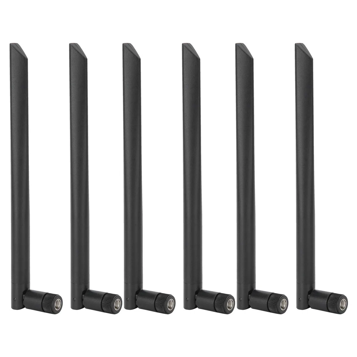 Antenne WiFi 6PCS, 8DB Dual Band Connettore RP SMA Filettatura Femmina Periferica di Rete AP/Router