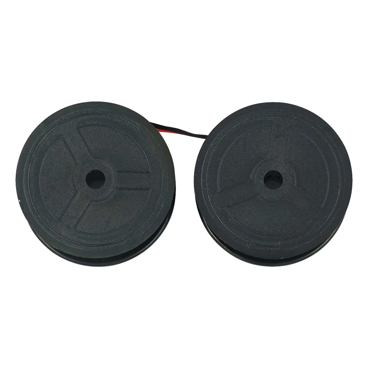 Printerfield GR.24 Spool Calculator Ribbon/Typewriter Ribbon CAL.RIBBON GR24/GR41/GR42 for STAR DP8340 - Black/Red (6 Pack)