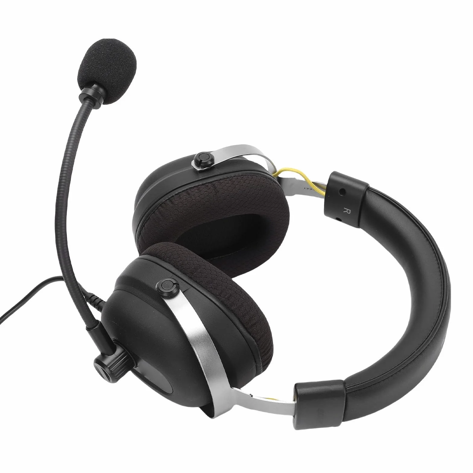 SIXRUN Cuffie da Gioco, Comoda Memory Foam, Driver da 50 Mm, Surround a 360 Gradi per PC, Series X S, Switch