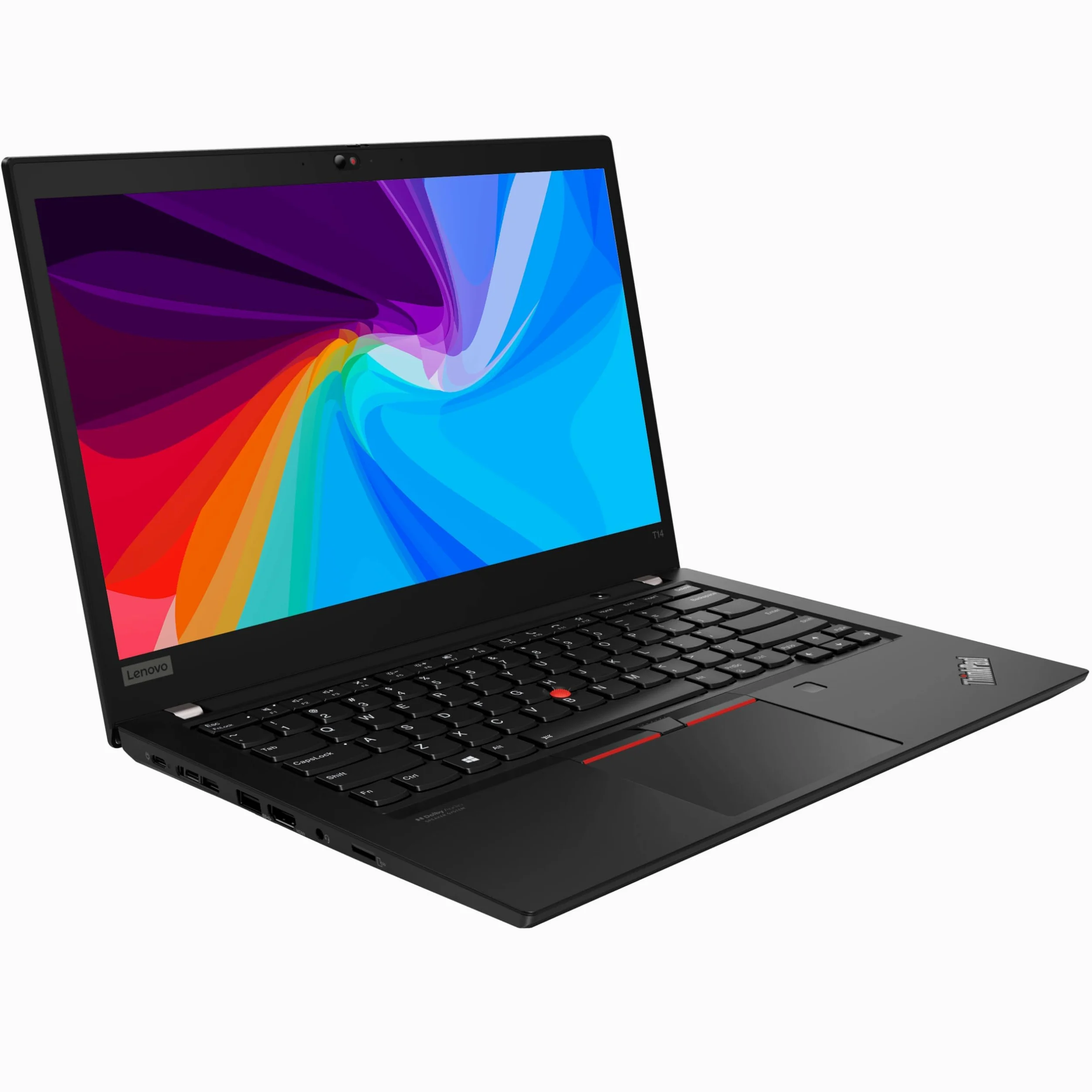 Lenovo Thinkpad T14 Gen 2 Business Laptop, 14" FHD (1920 x 1080), AMD Ryzen 5 Pro 5650U, 16 GB RAM, SSD da 512 GB, tastiera US QWERTY Windows 11 Pro (ricondizionato)