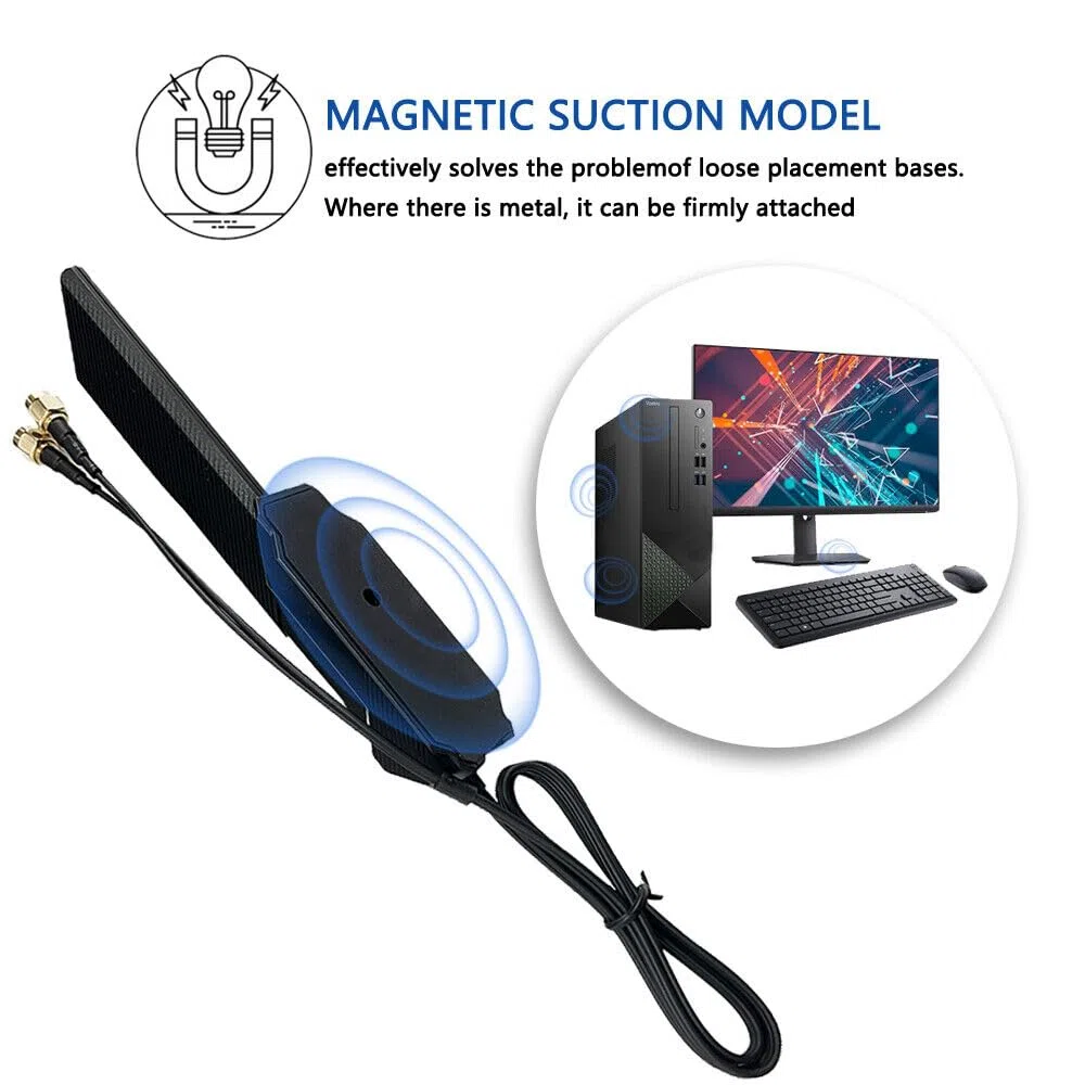 Gaming Antenna Esterna Antenna WiFi per ASUS ROG Strix B660-I Z590-E Z690-A Z690-E Z690-I X570-E Z590-F Z590-I Z690-A Z690-F 14008-02650600 Gaming X570-PRO Z690-PLUS ProArt Z690-CREATOR