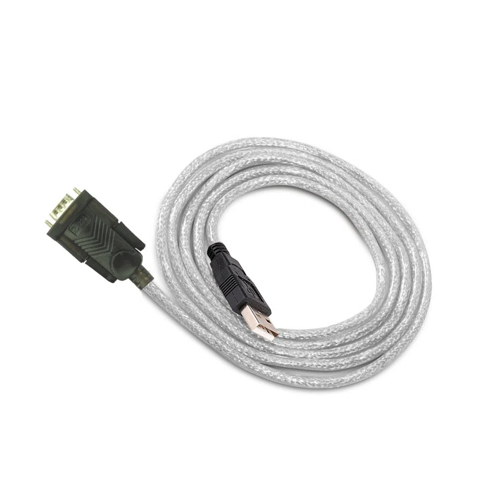 Cooso - Cavo adattatore da USB a RS232, da USB 2.0 maschio a seriale (9 pin) DB-9 RS-232 femmina (chipset FTDI) nero Nero 1.5meters