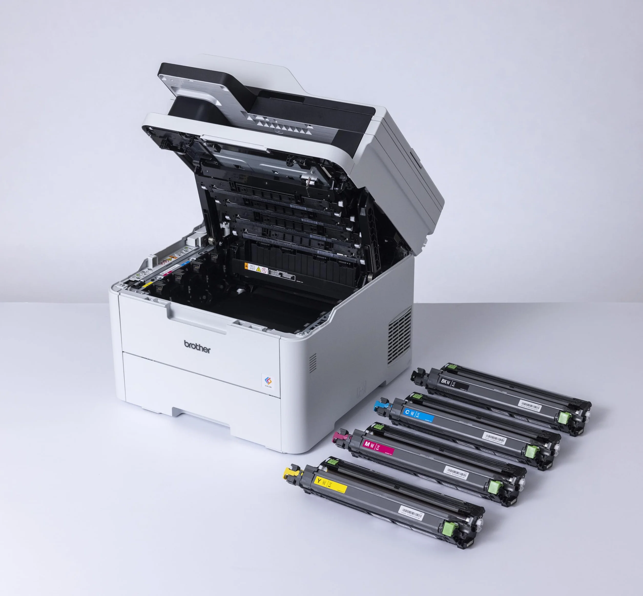 Brother MFC-L3740CDW - Dispositivo multifunzione 4 in 1 a colori con Wi-Fi/LAN e stampa fronte/retro