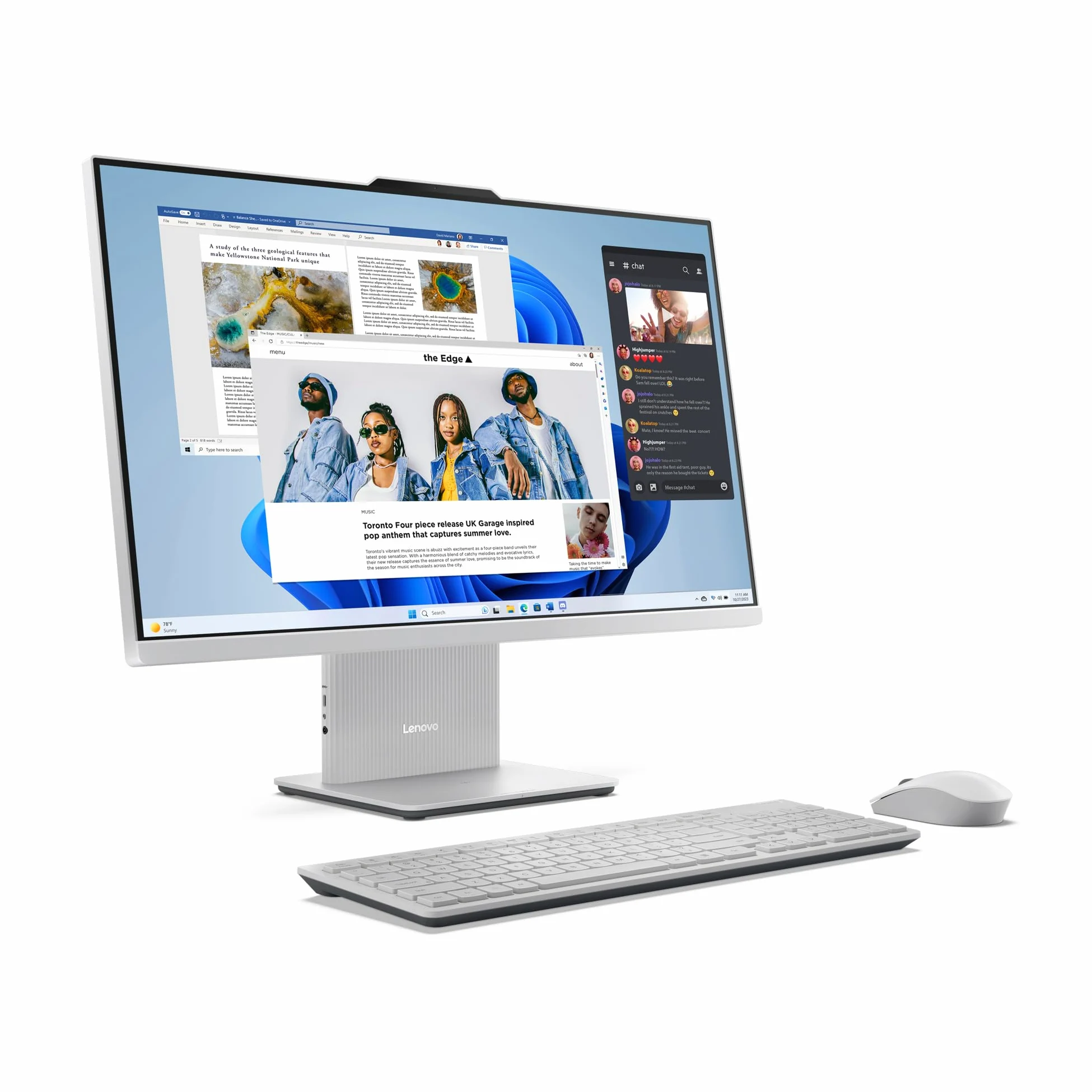 Lenovo IdeaCentre AIO 3 27IRH9 27" QHD Core 7 240H 32GB RAM 1TB SSD Win11