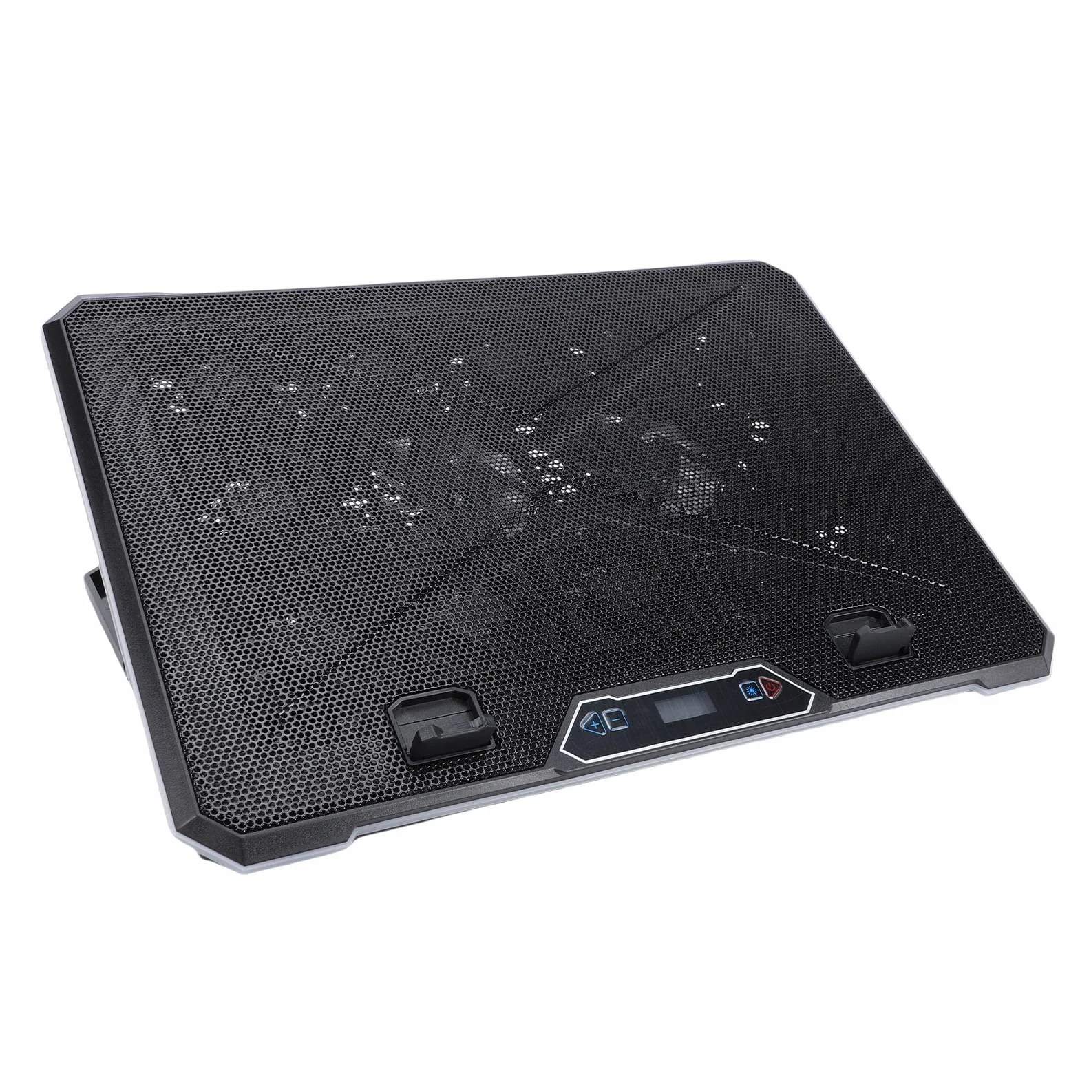 Jiawu Dispositivo di Raffreddamento per Laptop da Gioco con Luci RGB, velocità della Ventola Regolabile, Lega di Alluminio per Appassionati di Giochi (#2)