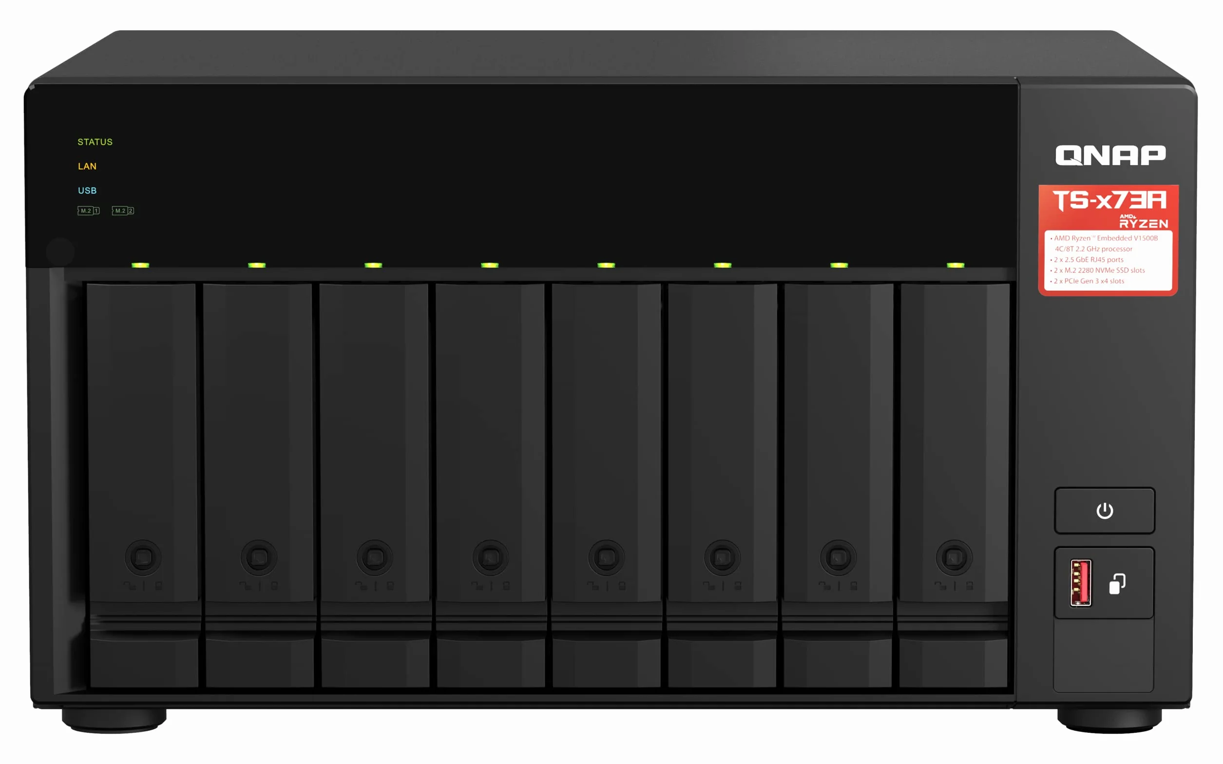 QNAP TS-873A-8G Serveur NAS 8 Baies