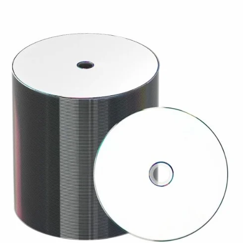 JVC-Taiyo Yuden Value Edition Dvd-R 4.7 GB / 120 min 16x, Full Printable White, 100 Pezzi in Eco-Pack