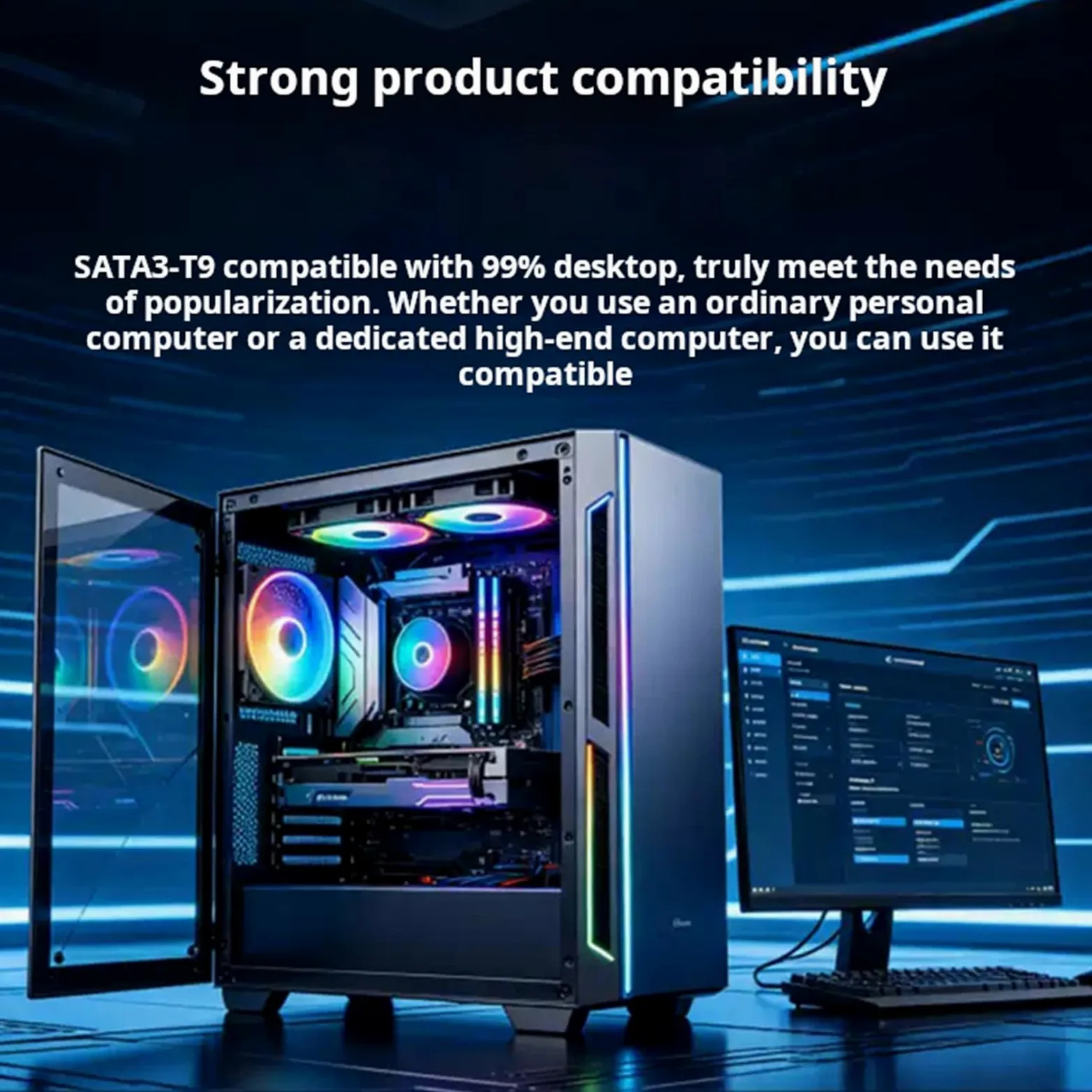 Scheda espansione PCIE a 9 Porte SATA3 0 con velocità trasferimento 6 Gbps per Nas Desktop e Adattatore per Disco Rigido Host Server