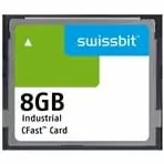 CFAST - Scheda di memoria flash da 8 GB, schede di memoria flash, supporti vuoti e schede di memoria flash (SFCA008GH1AO1TO-I-DB-216-STD), confezione da 1