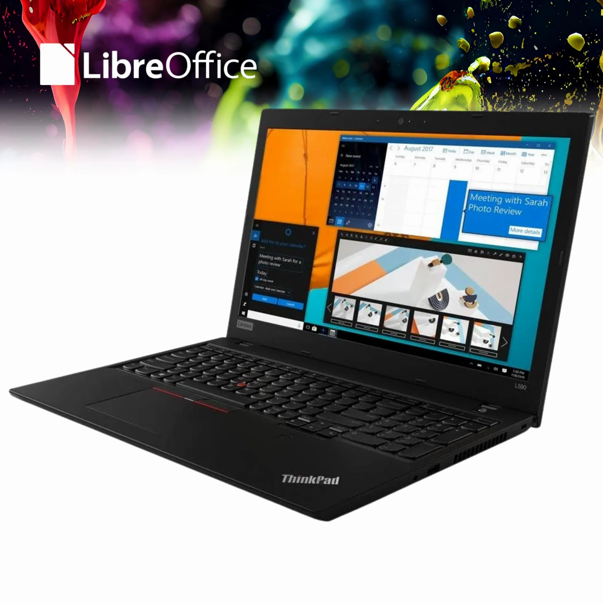 Lenovo ThinkPad Notebook - Intel i5-8265u 4 Core 1.6Ghz - Display 15.6” FHD - Ram 8Gb SSD 256Gb - Win11 Pc Portatile Pronto all’uso (Ricondizionato)