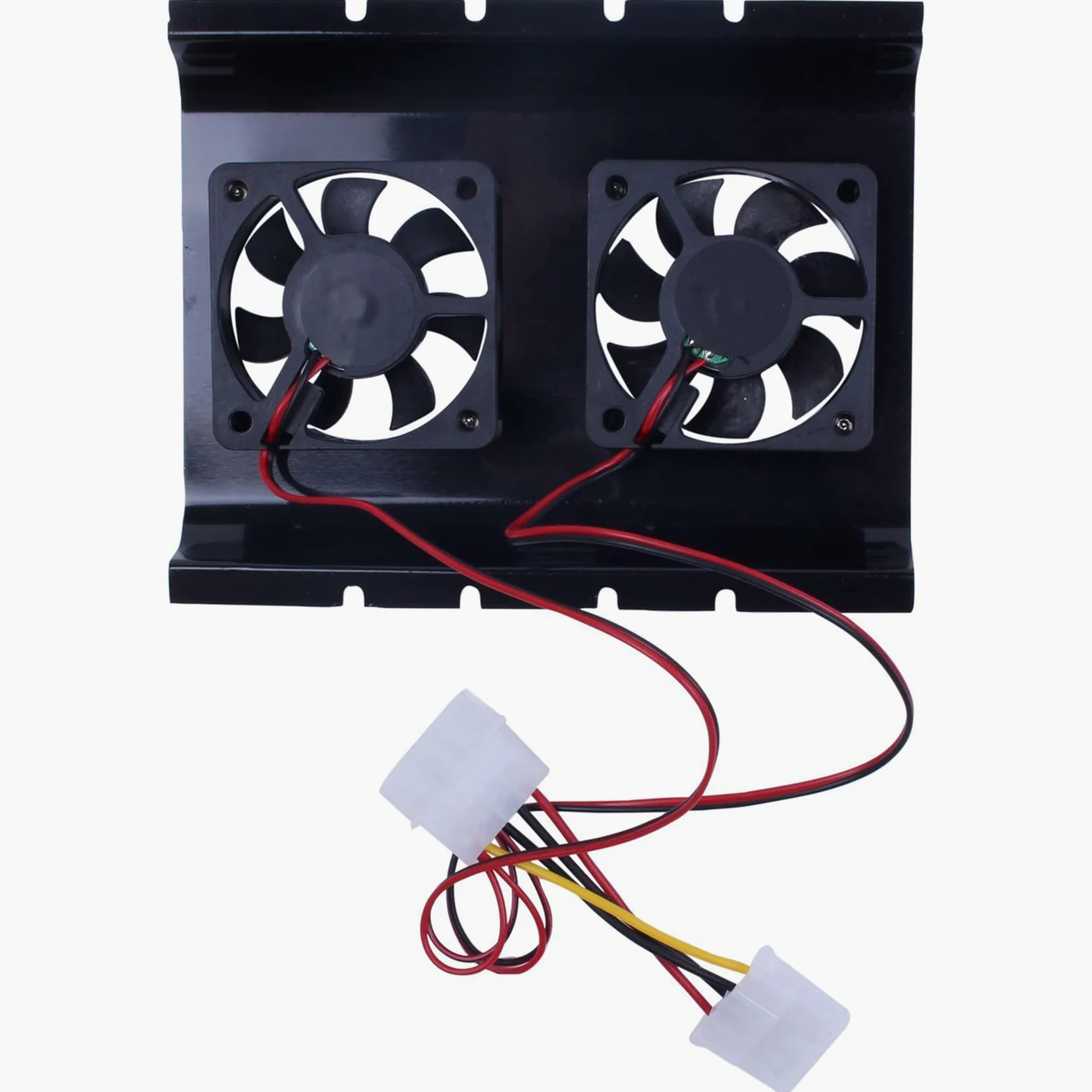 2X Nero 3.5 IDE Hard Disk Drive HDD 2 Fan Cooler per PC