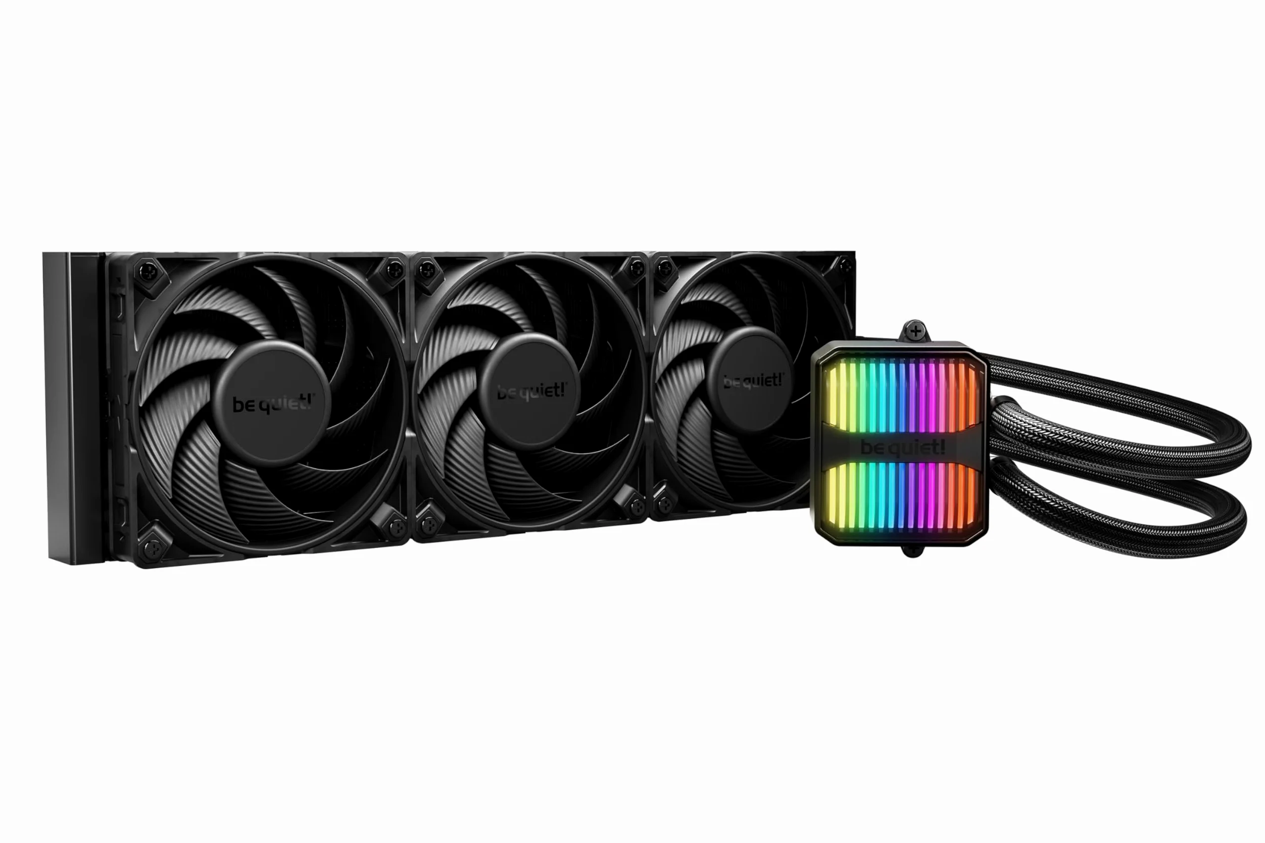 be quiet! Silent Loop 3 360mm raffreddamento a liquido per PC, 3 ventole Silent Wings 4 120mm PWM high-speed, blocco di raffreddamento altamente sviluppato, potente design della pompa a 3 camere