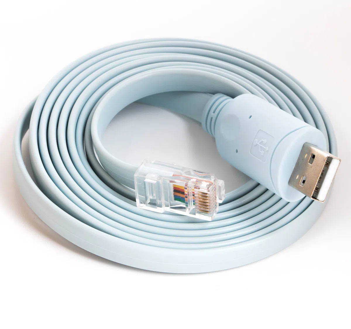 Cavo FTDI USB RS232 seriale COM a RJ45 maschio, cavo rollover per router Cisco (1,8 m)