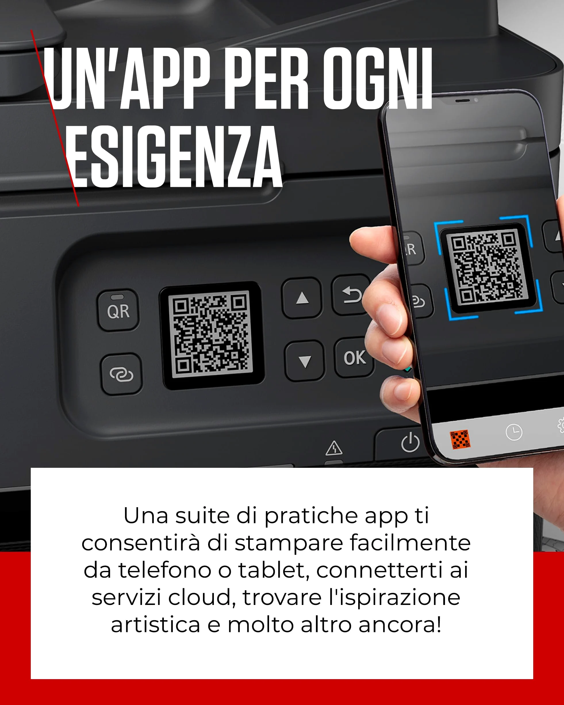 Canon PIXMA TS7450i Stampante Multifunzione Wireless - Stampa a Colori, ADF - Ideale per Casa e Ufficio