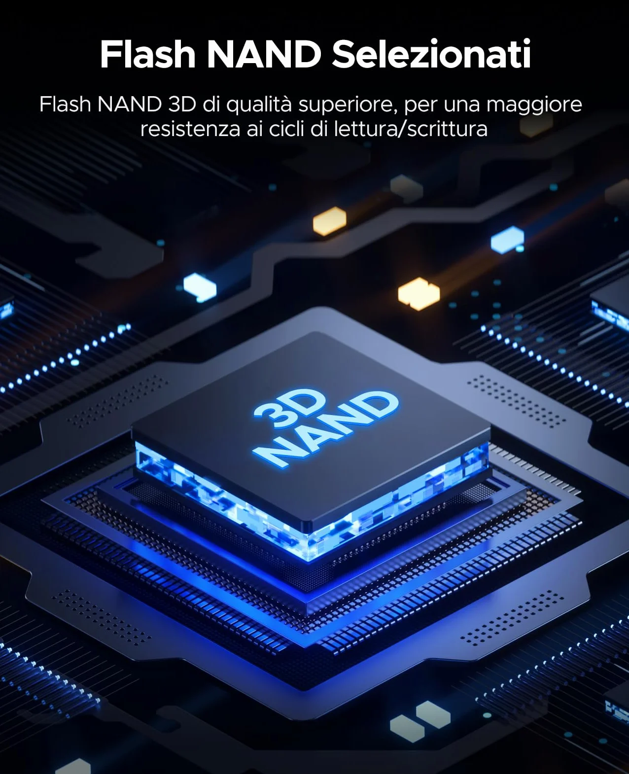 ORICO 512GB M.2 2280 SATA SSD, SATA III 6Gbps SSD M2 con Chiave B+M, 500 MB/s Unità a Stato Solido Interna per Desktop/Portatili - Y20M