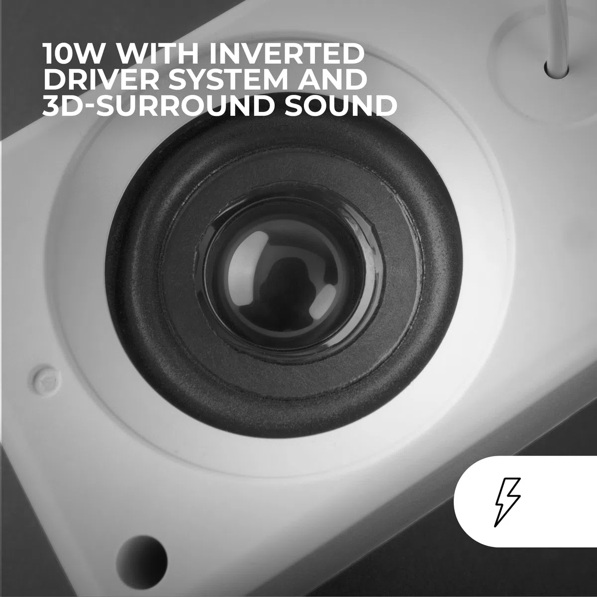 Mars Gaming MS1, Altoparlanti da Gioco 10W, sSubwoofer, 3.5mm Jack e USB, 6 Driver Audio