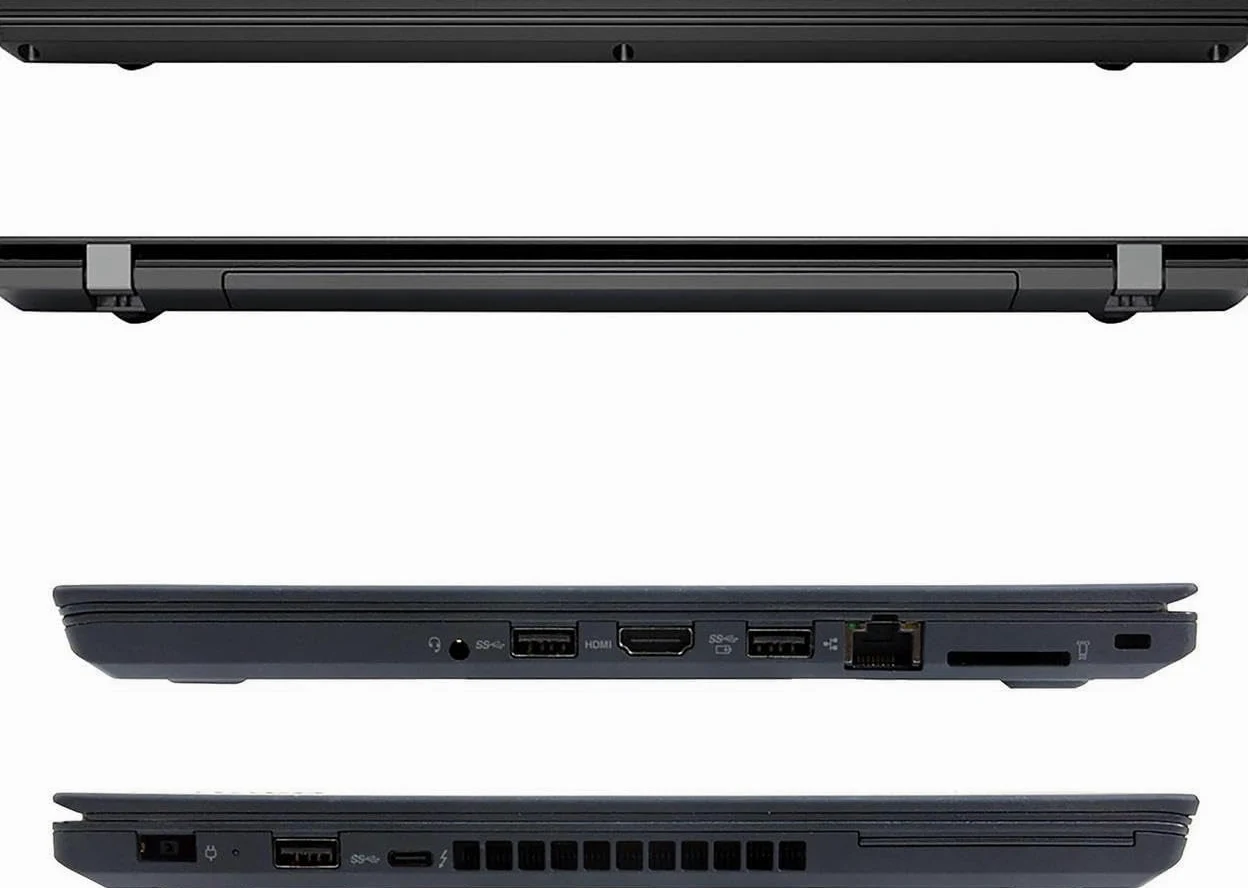 Lenovo Thinkpad T470 Business Laptop 14" (1366x768), Intel Core i7-6500U, 8 GB RAM, SSD da 256 GB, tastiera US QWERTY Windows 11 Pro (ricondizionato)