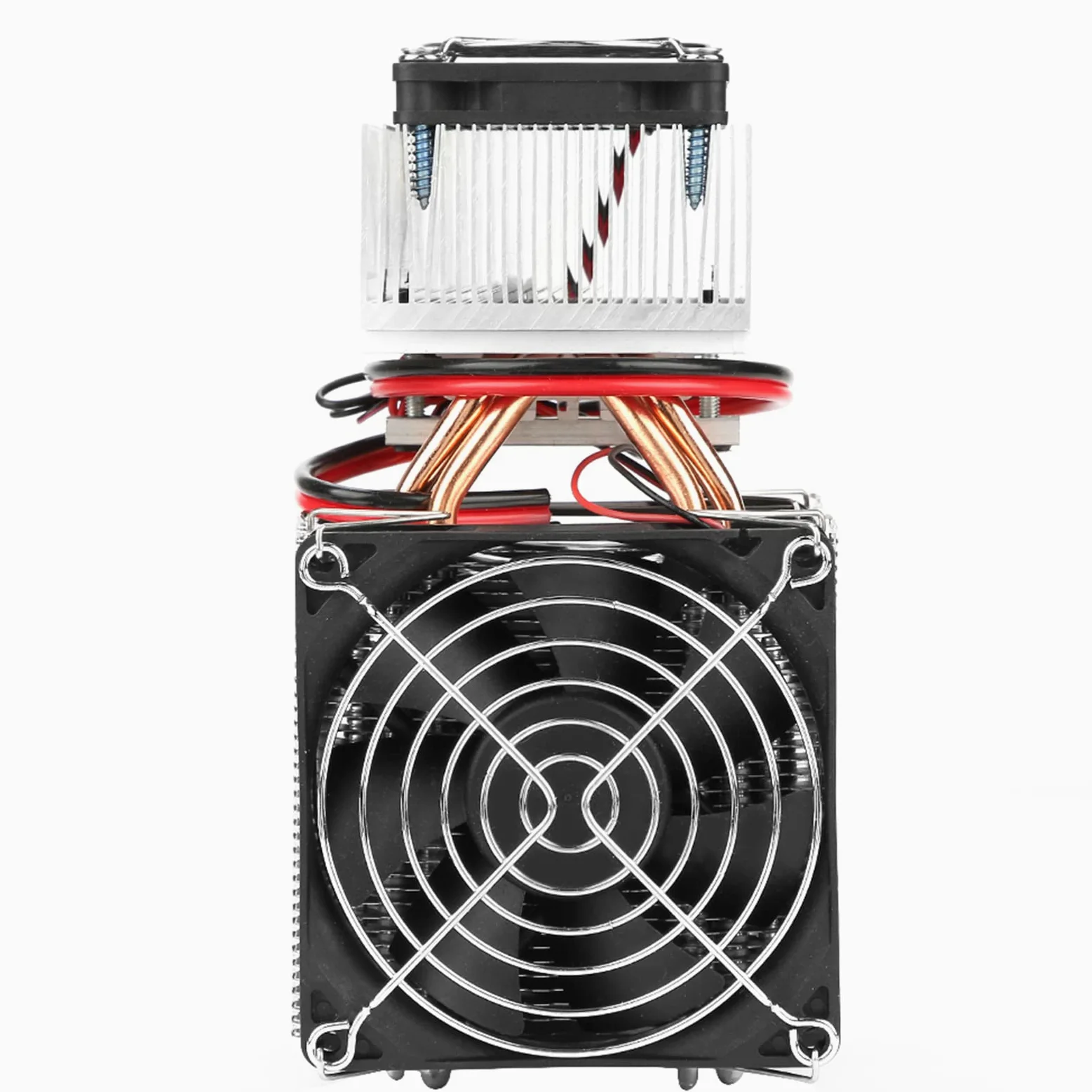 Dispositivo di raffreddamento termoelettrico 12715 di refrigerazione a semiconduttore Potente dispositivo di raffreddamento Mini frigorifero fai-da-te per casa ufficio Aut