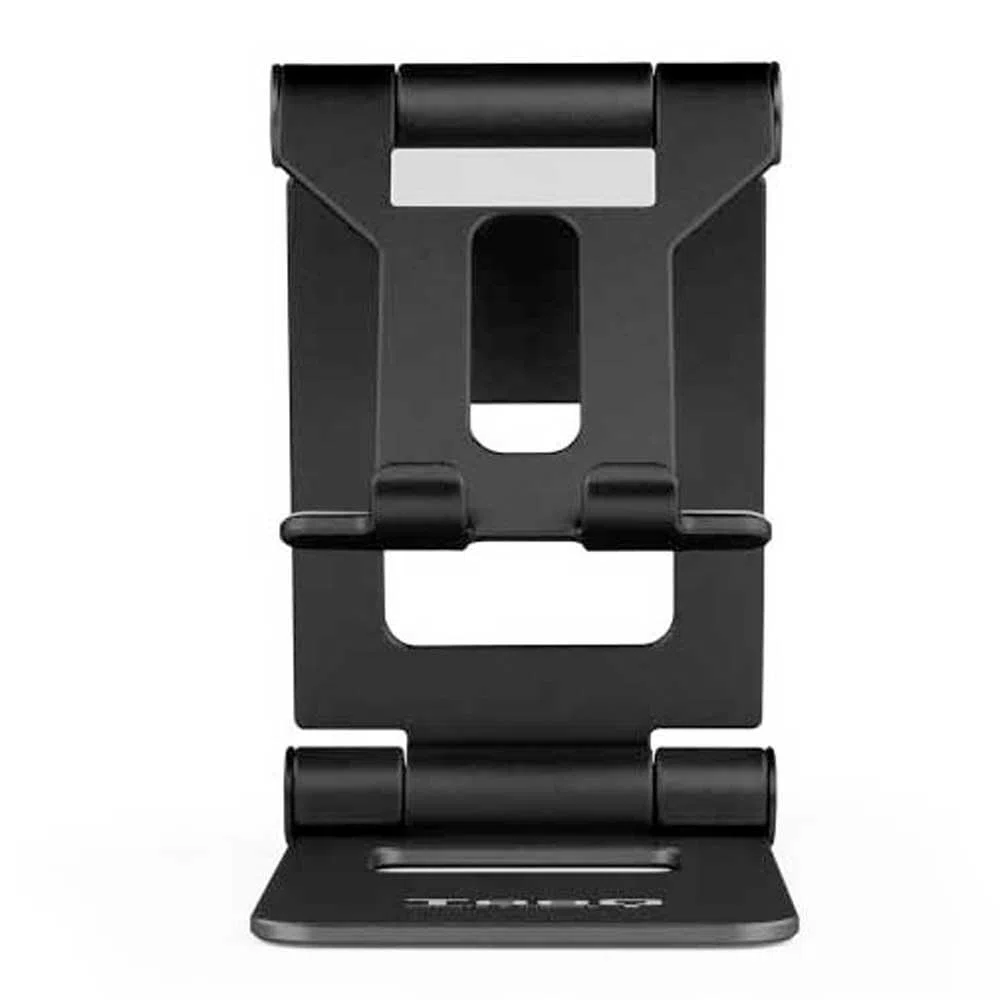 TooQ PH-KEOPS-NOCHE - Supporto da tavolo regolabile per telefono/tablet fino a 10", nero.