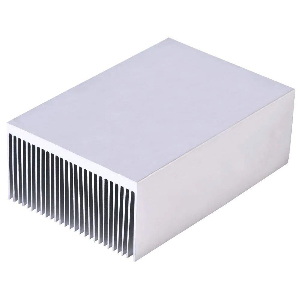 Dissipatore di calore in alluminio per dissipatore di calore Kit per dissipatore di calore per amplificatore a LED Modulo IC a transistor 100 * 69 * 36mm