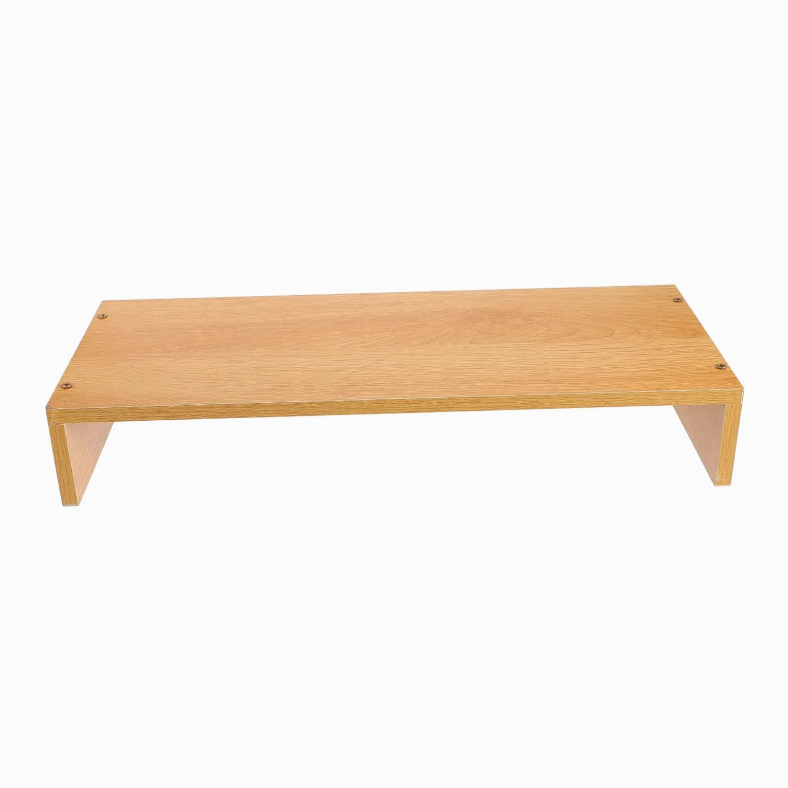 KOMBIUDA Alzata Monitor da Scrivania in Legno per Computer e Laptop | Supporto per Scrivania, Scrivania Organizer e Organizzazione Scrivania, Decorazioni Scuola