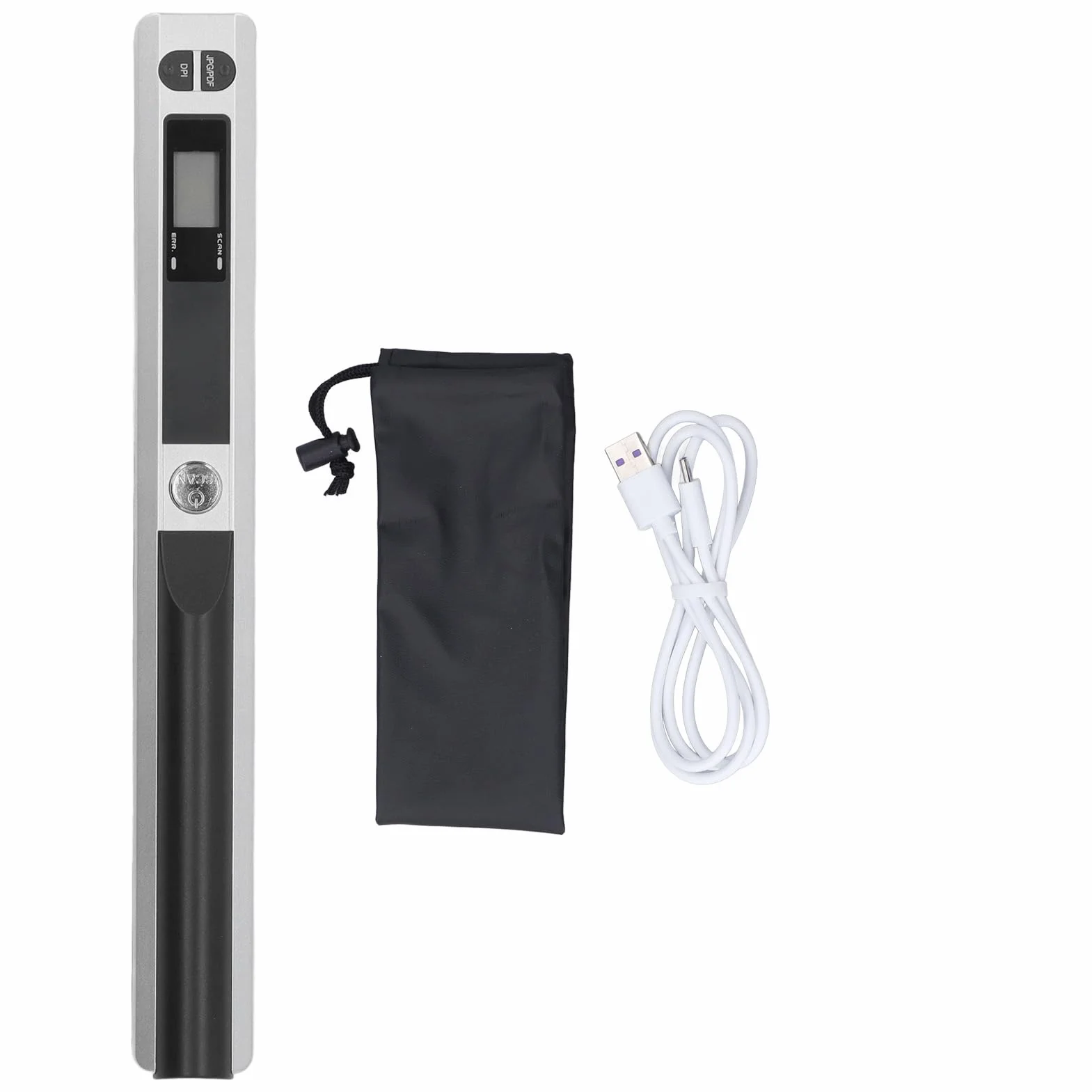 Fafeicy Scanner Portatile A4 per Documenti e Foto, 900 DPI Alta Risoluzione, Connessione USB per Casa Ufficio Viaggio, Formati JPEG PDF Compatibile