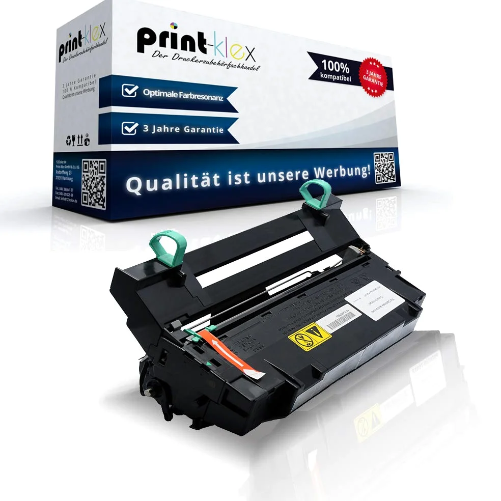 Unità tamburo, adatta per stampanti Kyocera ECOSYSM2035dn, ECOSYSM2535dn, ECOSYSP2135d, ECOSYSP2135dn, 302LZ93060, DK-170, DK170, DK 170, serie Office Print, di colore nero