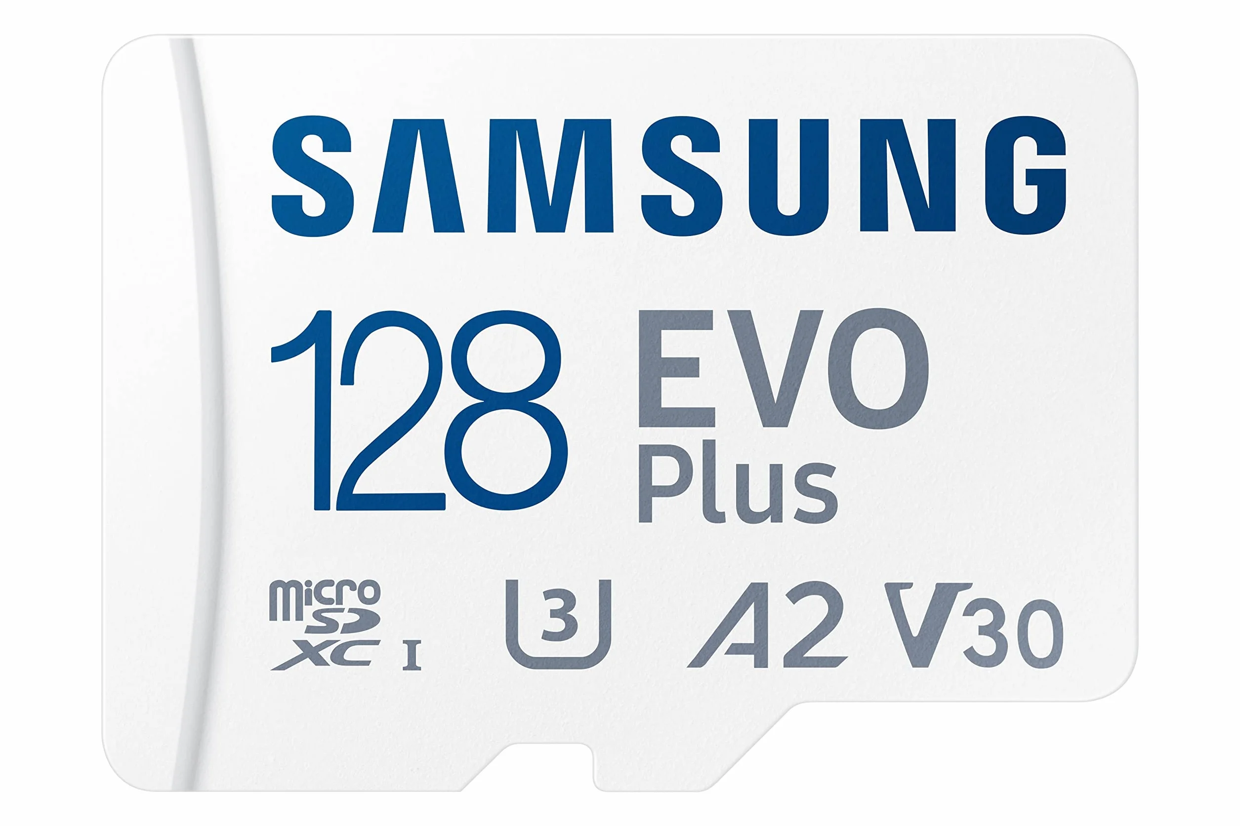 Samsung Scheda di memoria microSD Evo Plus 128 GB SDXC U3 Classe 10 A2 130 MB/s con adattatore versione 2021 (MB-MC128KA/EU)
