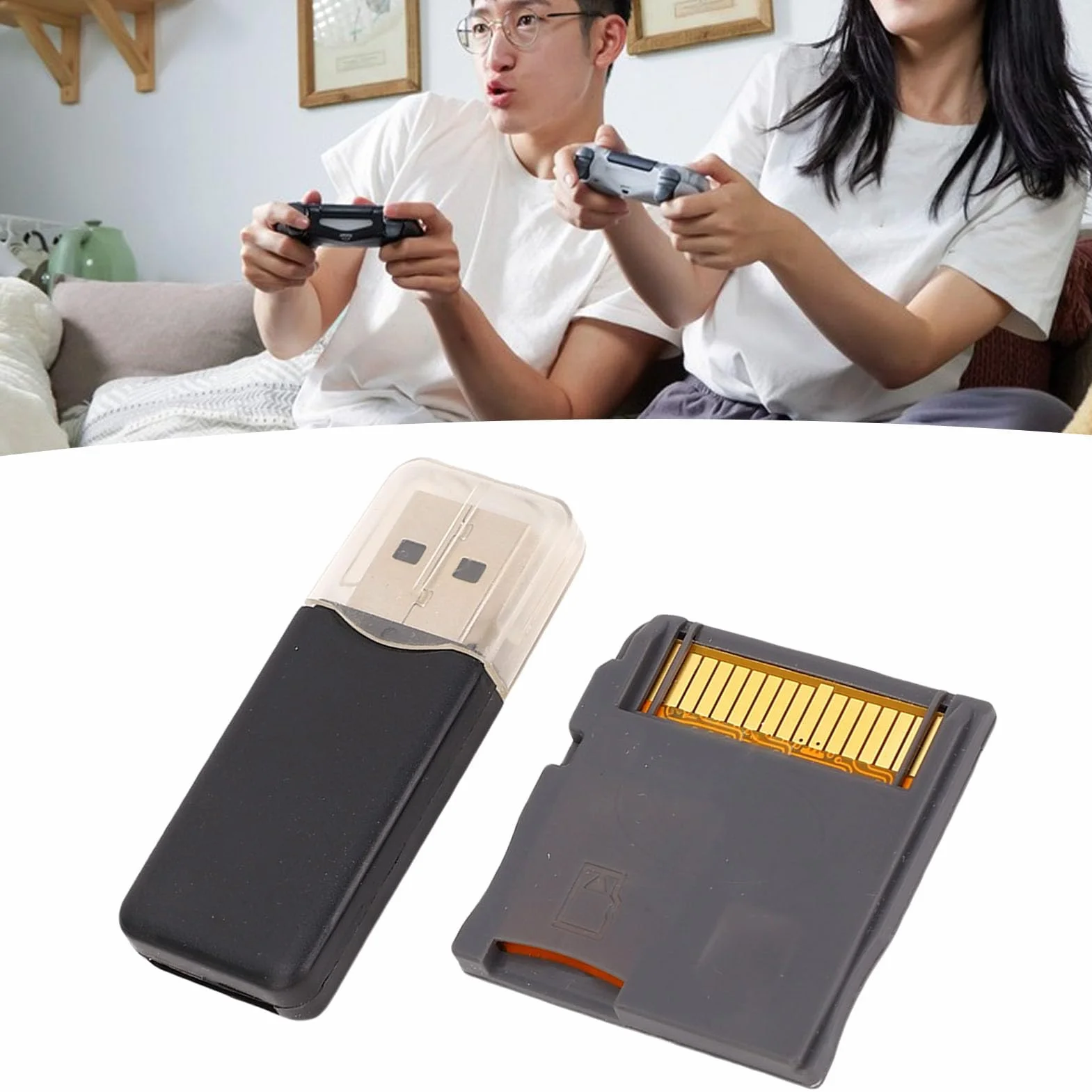 Scheda Flash per Console di Gioco, 2DS, 3DS, Scheda Flash con Chip ASIC con Supporto di Memoria da 4G a Multilingue, Ideale per XL 2DS XL NEW 3DS (SILVER)